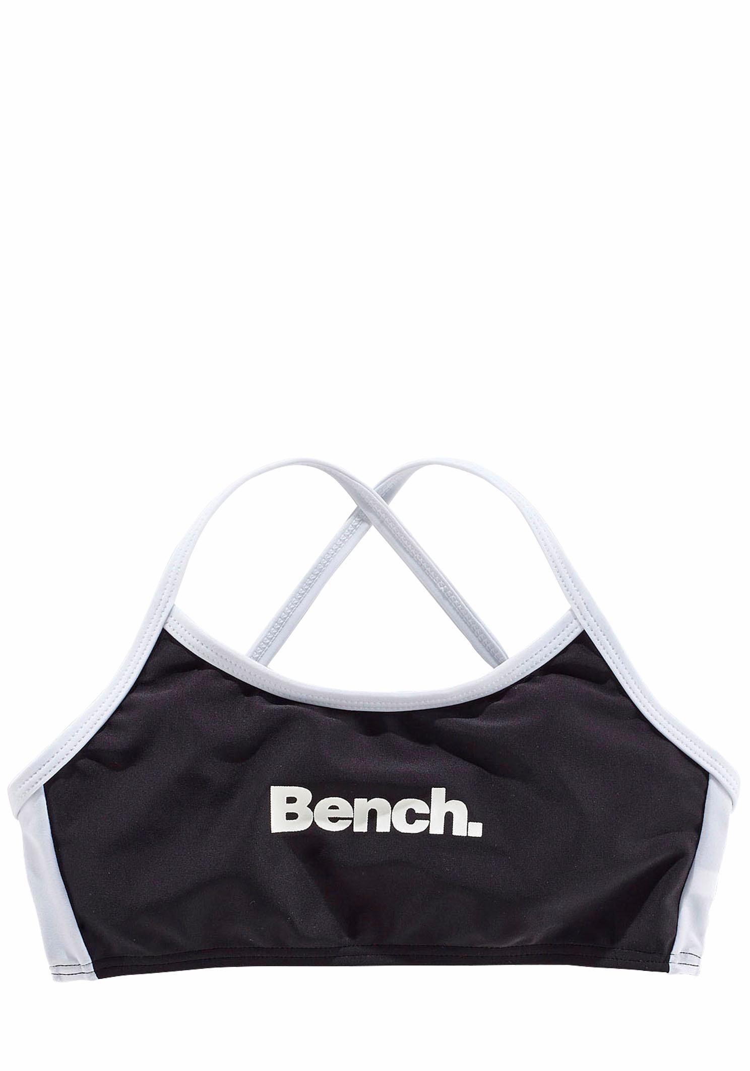 Bench. Bustier-Bikini, mit gekreuzten Trägern