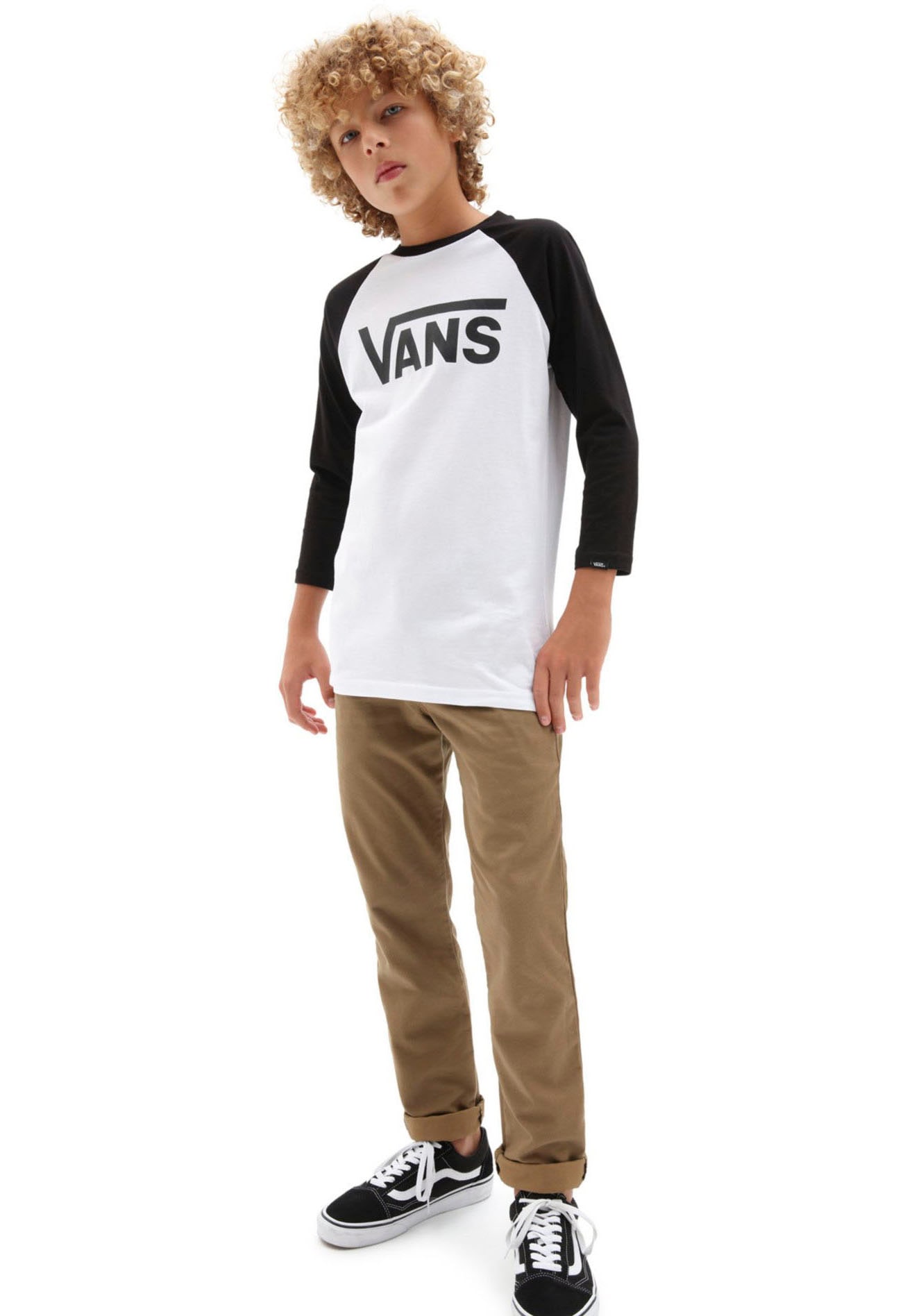 versandkostenfrei ♕ RAGLAN 3/4-Arm-Shirt auf BOYS« »CLASSIC Vans