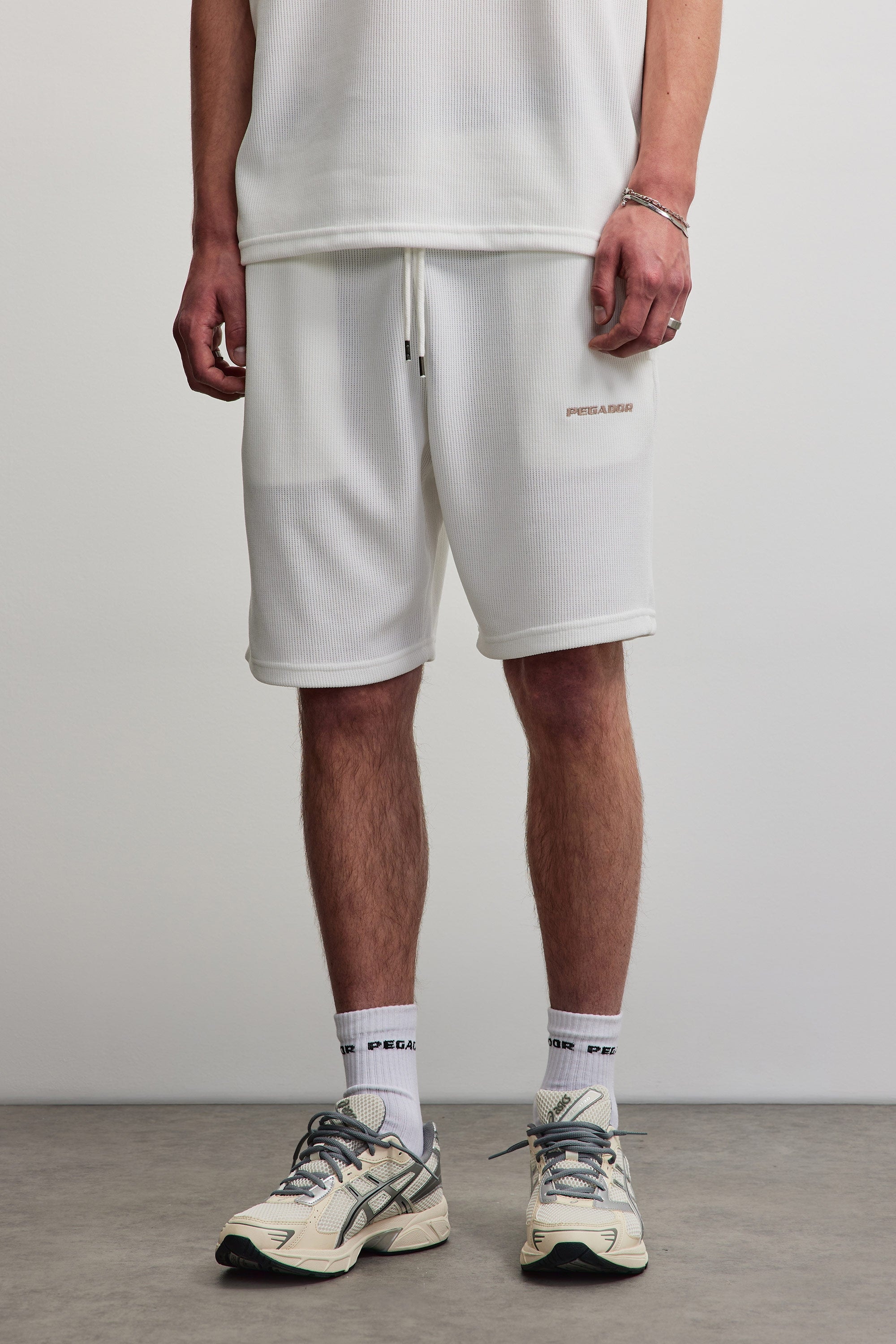 Image of PEGADOR Sweatshorts "LAGOS SOFT RIB SHORTS"
