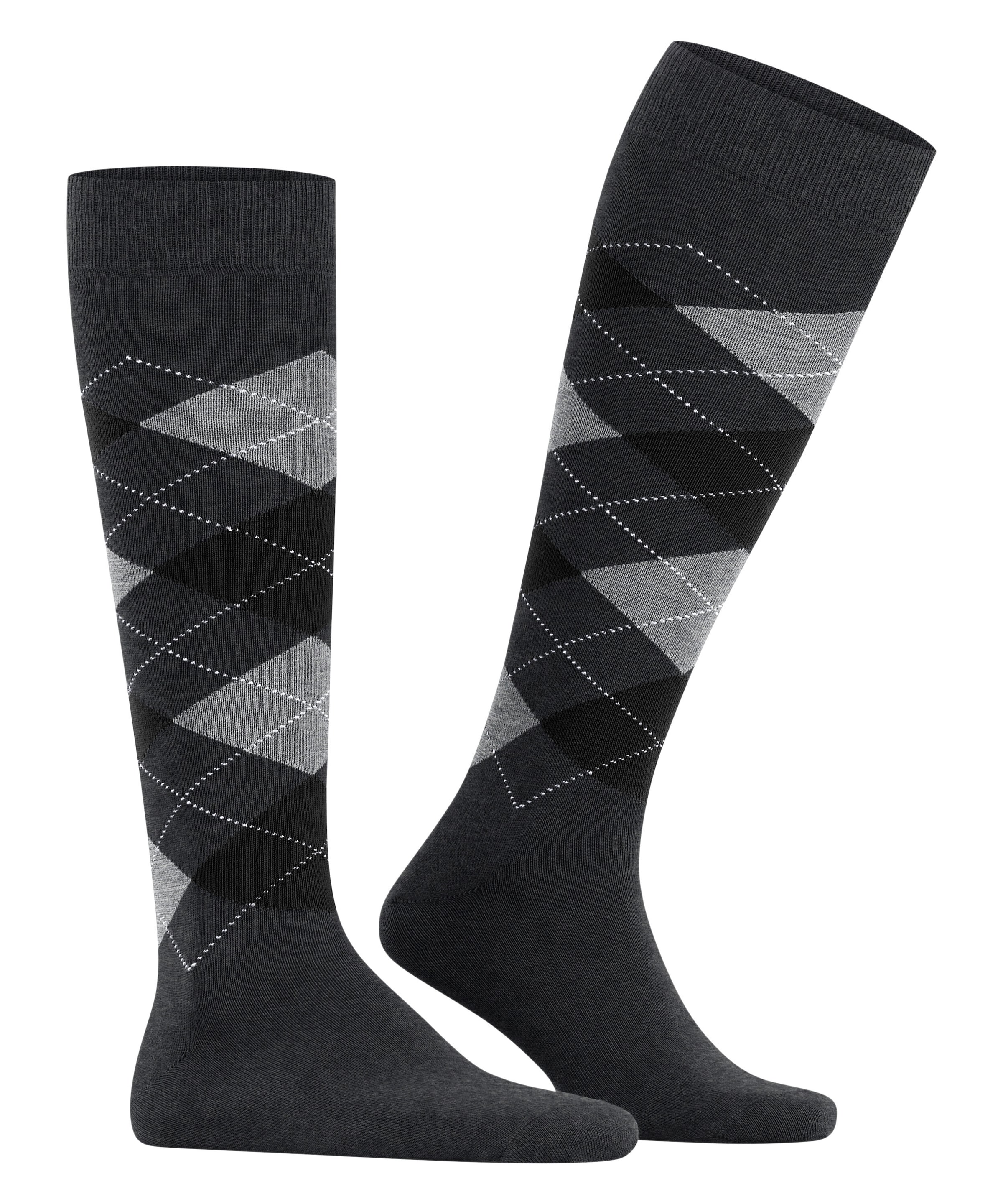 Burlington »King« Taille unique 40-46, motif Argyle, coton peigné