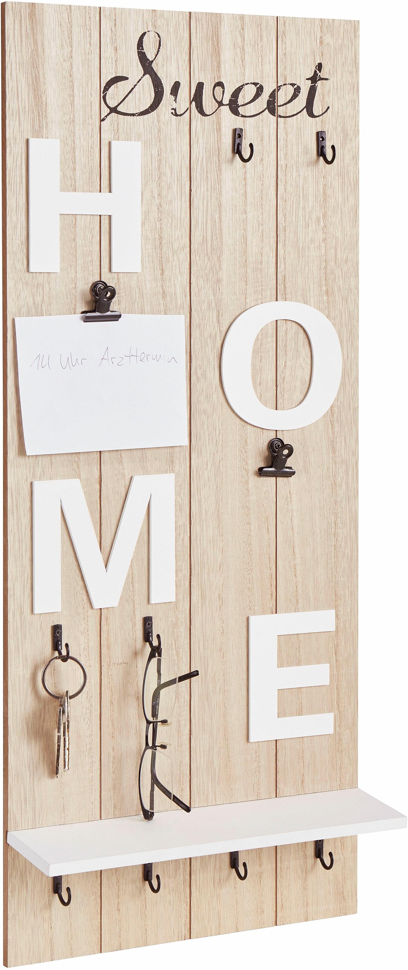 Image of GOODproduct Garderobenleiste "Sweet Home" Höhe 70 cm