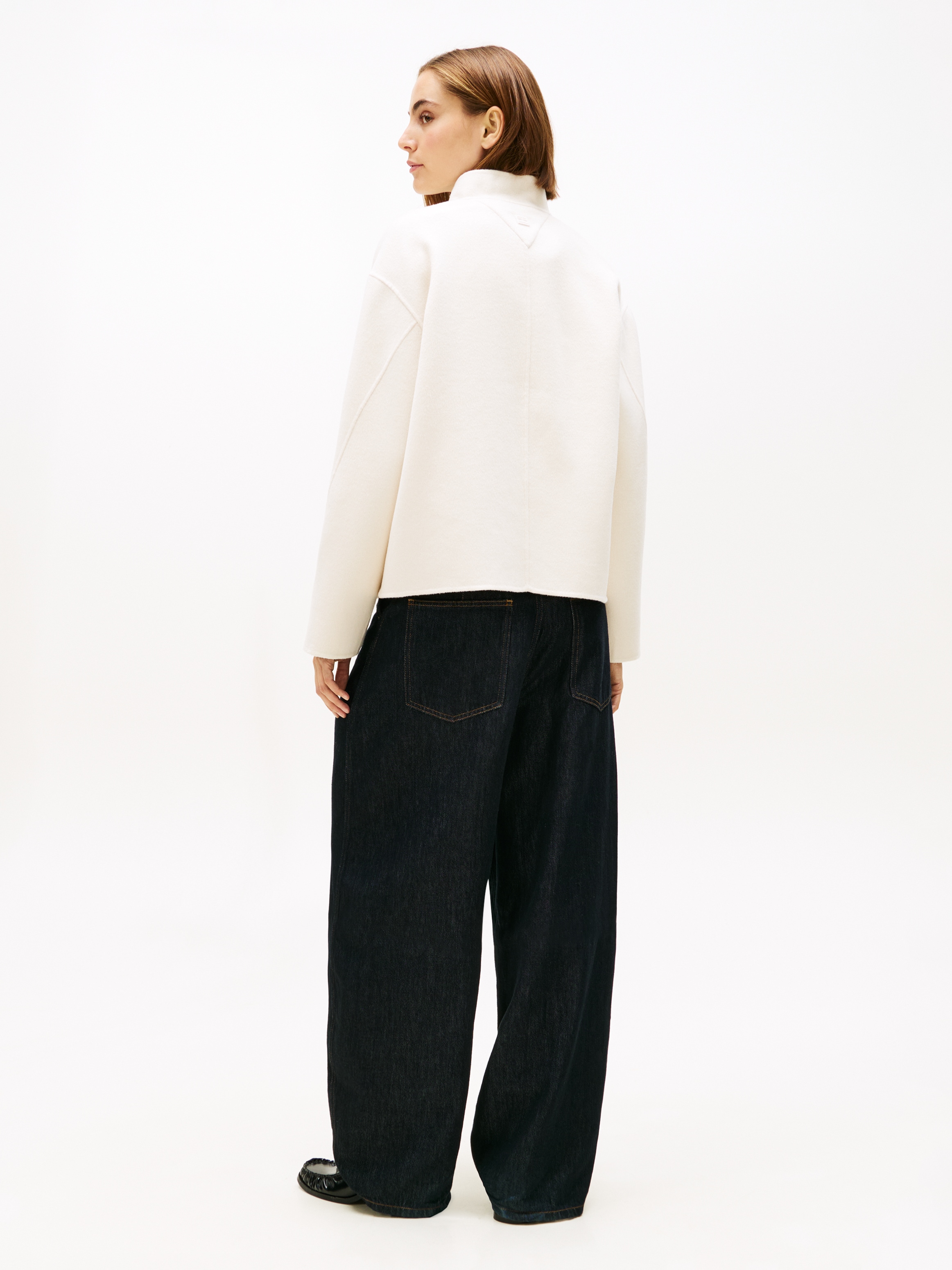 Tommy Hilfiger Veste bomber »DF WOOL SHORT BOMBER« mit Wolle