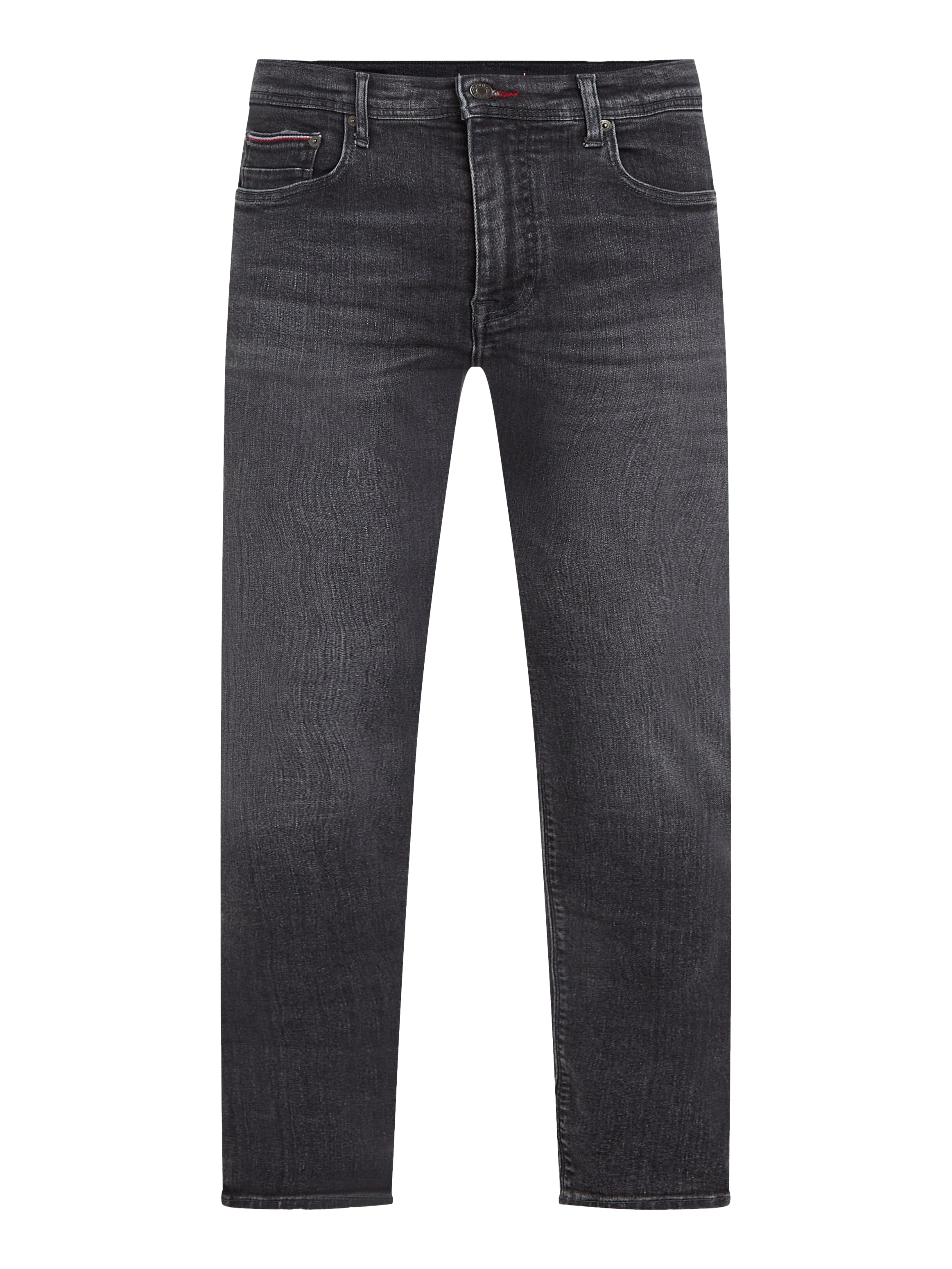 Tommy Hilfiger 5-Pocket-Jeans »SLIM BLEECKER PSTR«, mit Tommy Hilfiger Leder-Batch am hinteren Bundabschluss