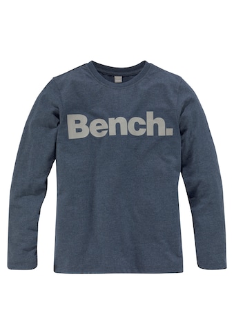 Bench. Langarmshirt »BASIC«, mit grossem Logo-Druck kaufen
