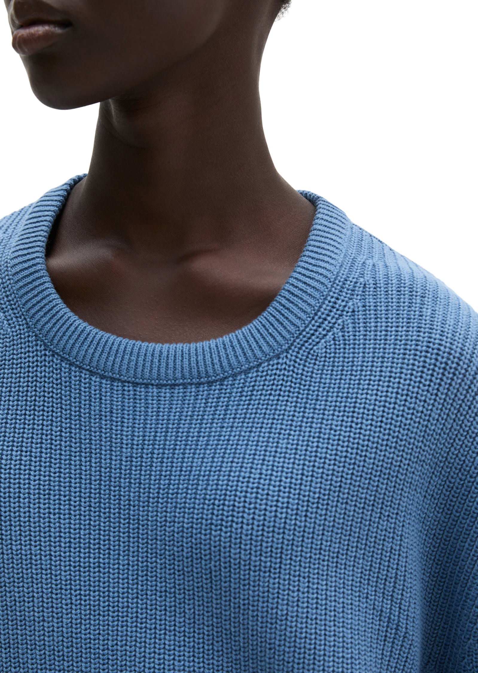 Marc O'Polo Rundhalspullover loose aus Heavy-Weight-Organic-Cotton