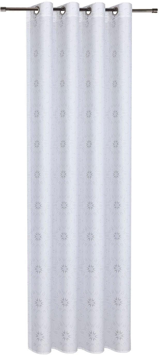 Gerster Vorhang »Gian«, (1 HxB: kaufen bedruckt Moderner Ösenschal 235x140, bequem St.)