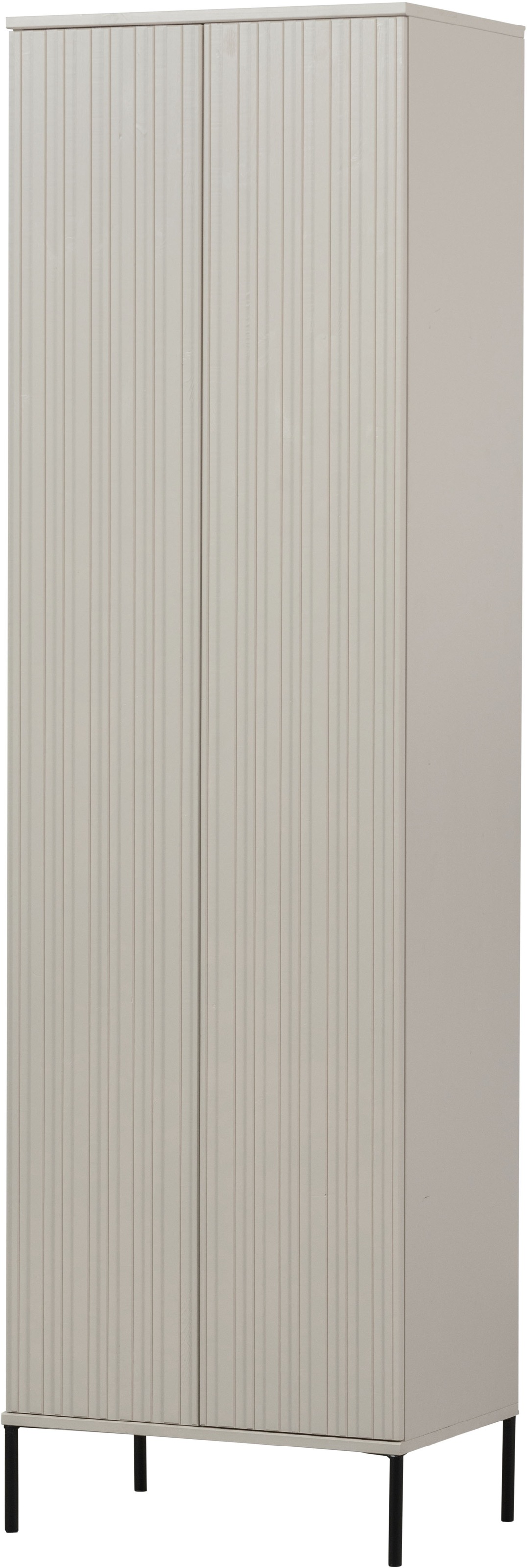 Image of WOOOD Garderobenschrank "New Gravure, Mehrzweckschrank mit 5 Fächern" Gravure New Hochschrank von WOOOD mit Stauraum, Stil und Push-to-Open