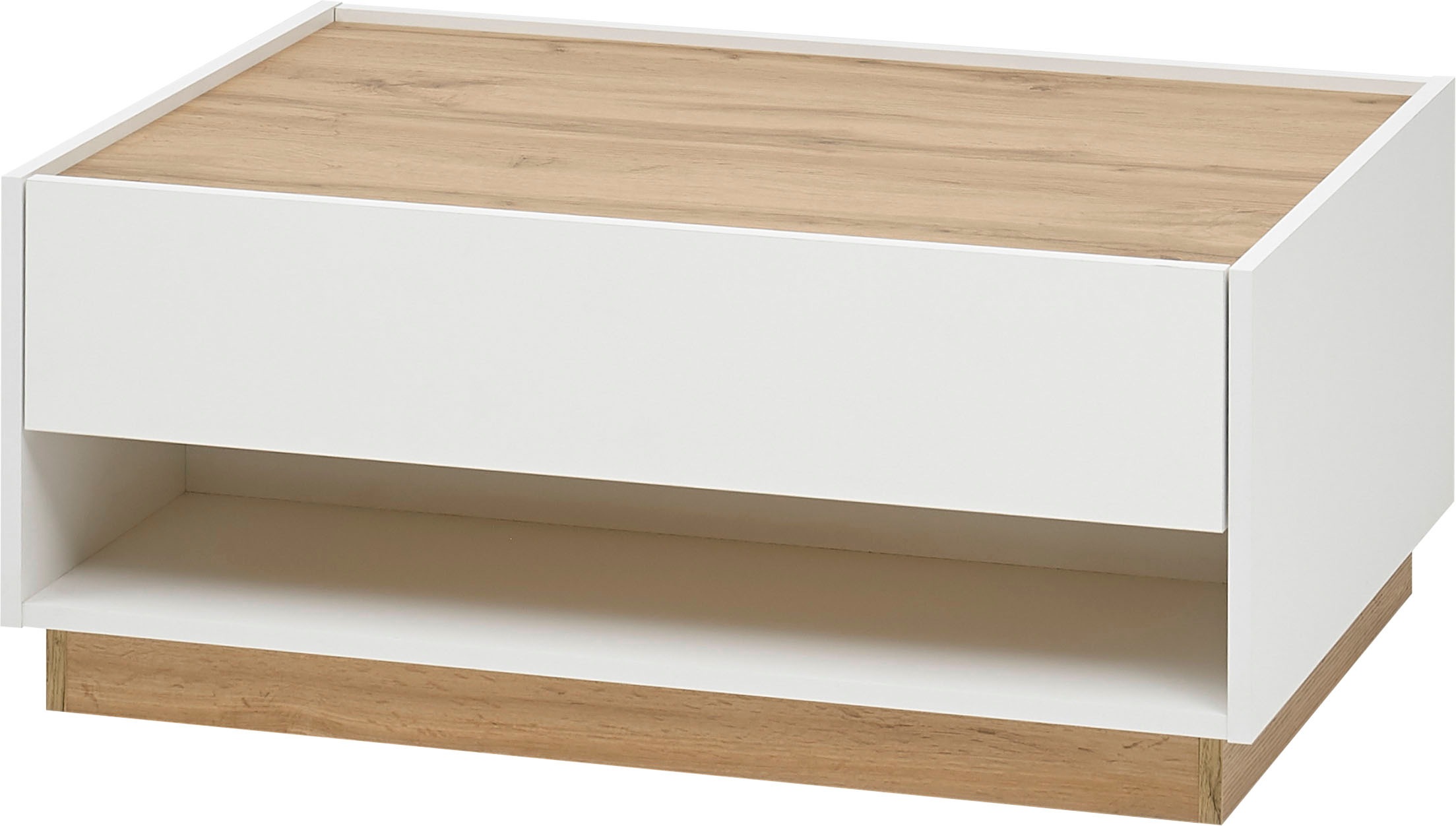 Image of INOSIGN Couchtisch »City/Giron«, in zwei Farbvarianten erhältlich, mit einer edlen Melaminbeschichtung und einem praktischen Schubkasten, Breite 90 cm bei Ackermann Versand Schweiz