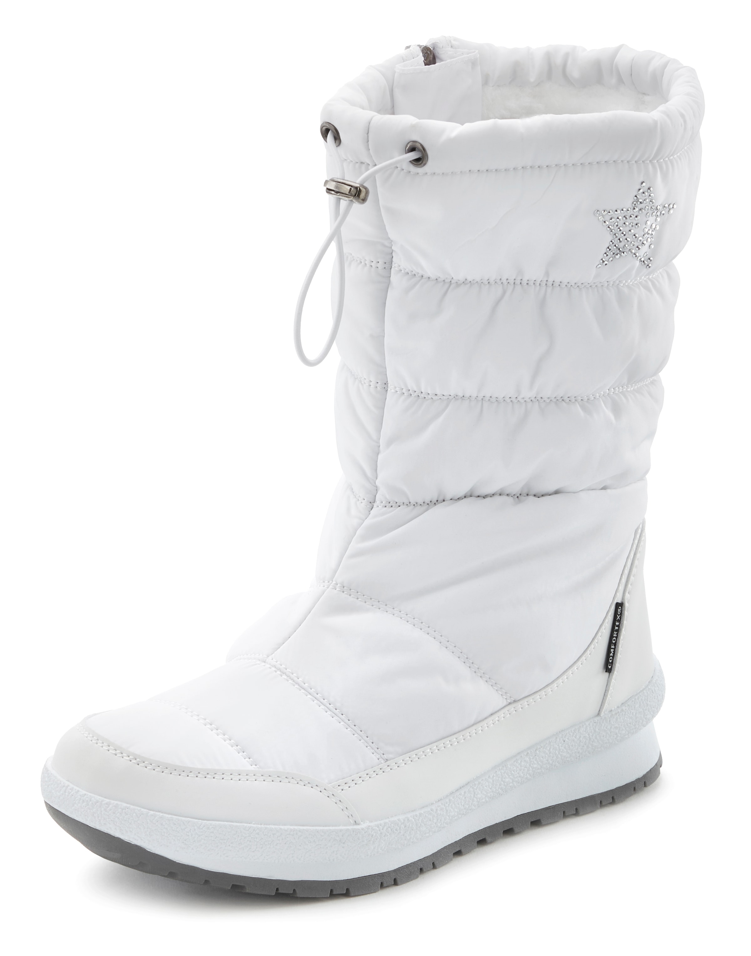 LASCANA Winterstiefel, mit Warmfutter & wasserabweisend, Winterboot, Stiefelette, Profilsohle