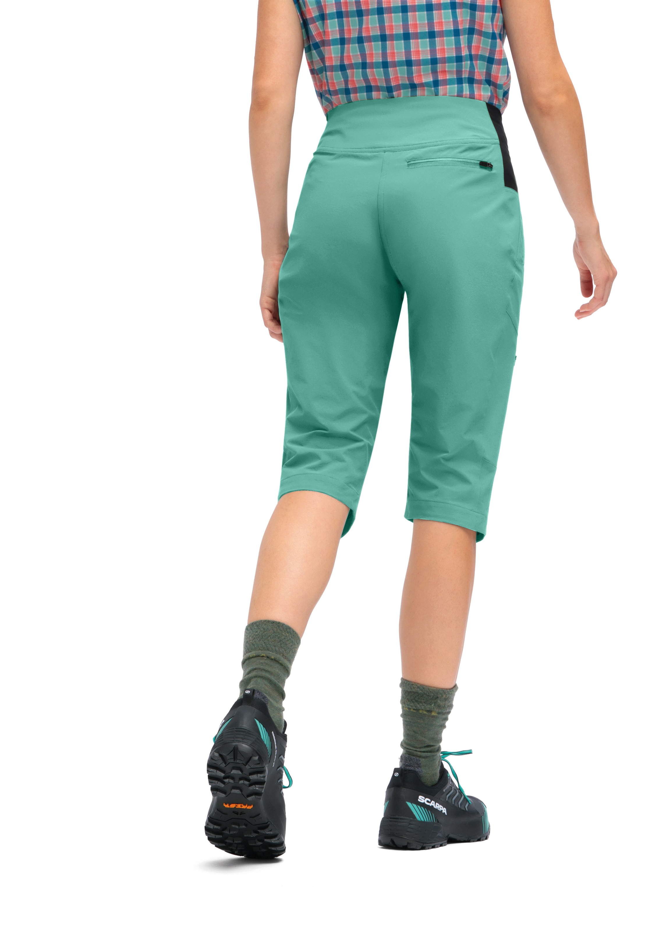 Maier Sports Outdoorhose »Inara slim Capri Vario«  Damen Wanderhose, elastische Funktionshose mit 4 Taschen, Slim Fit