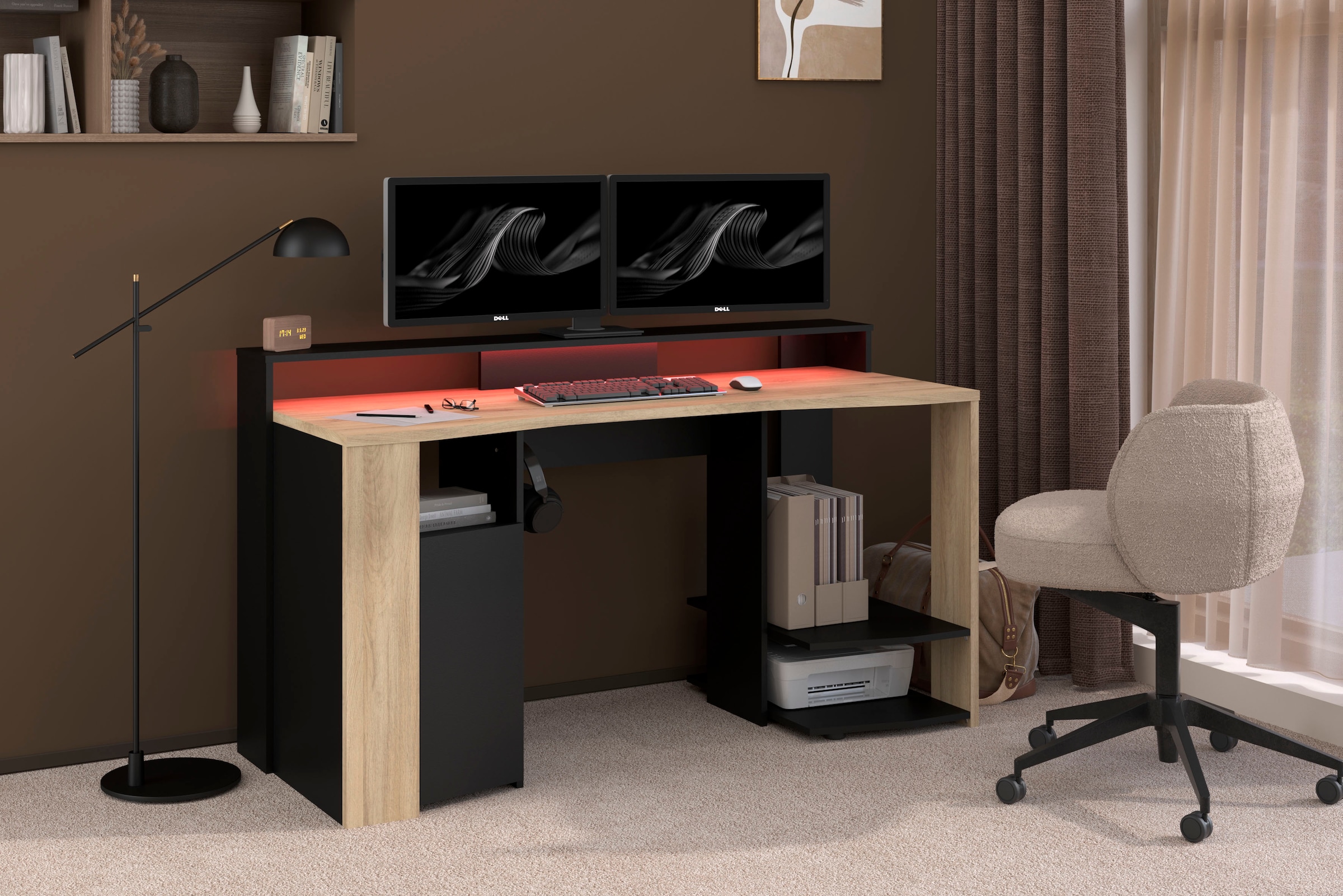 Parisot Gamingtisch »Meta 1« Set, 2 Stk. tlg.