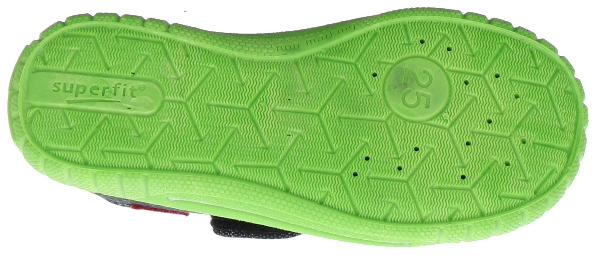 Superfit Chausson »BILL WMS: mittel«  Kindergartenschuh mit Klettverschluss, Grössenschablone zum Download