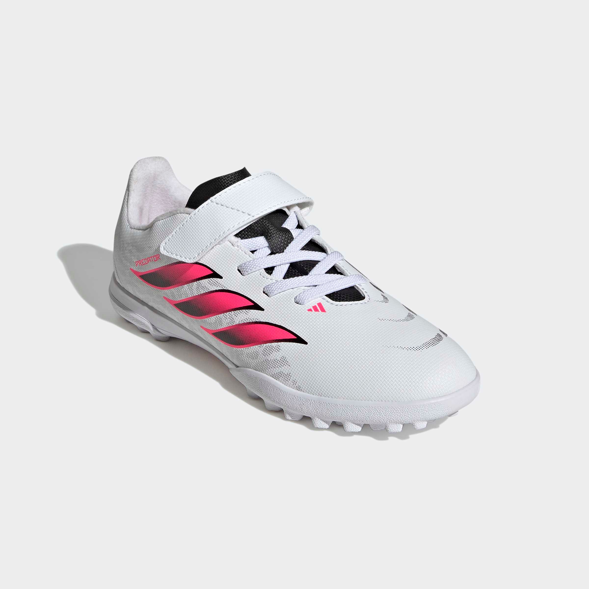 Image of adidas Performance Fussballschuh "PREDATOR CLUB KIDS, HYBRIDRASEN, KLETTVERSCHLUSS"