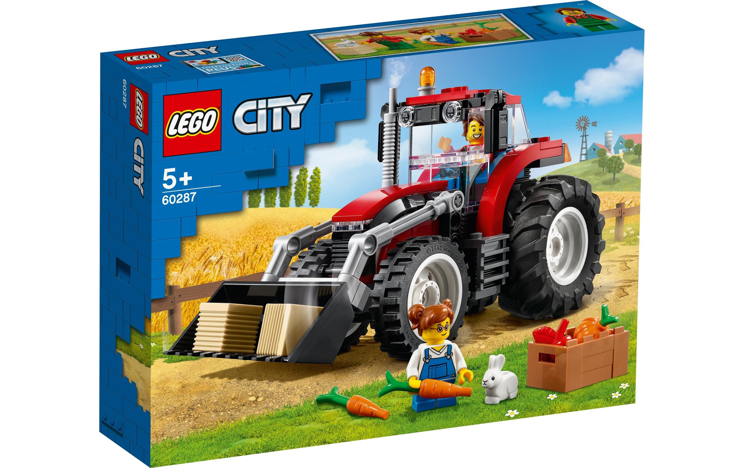 Image of LEGO® Konstruktionsspielsteine »Traktor 60287« bei Ackermann Versand Schweiz