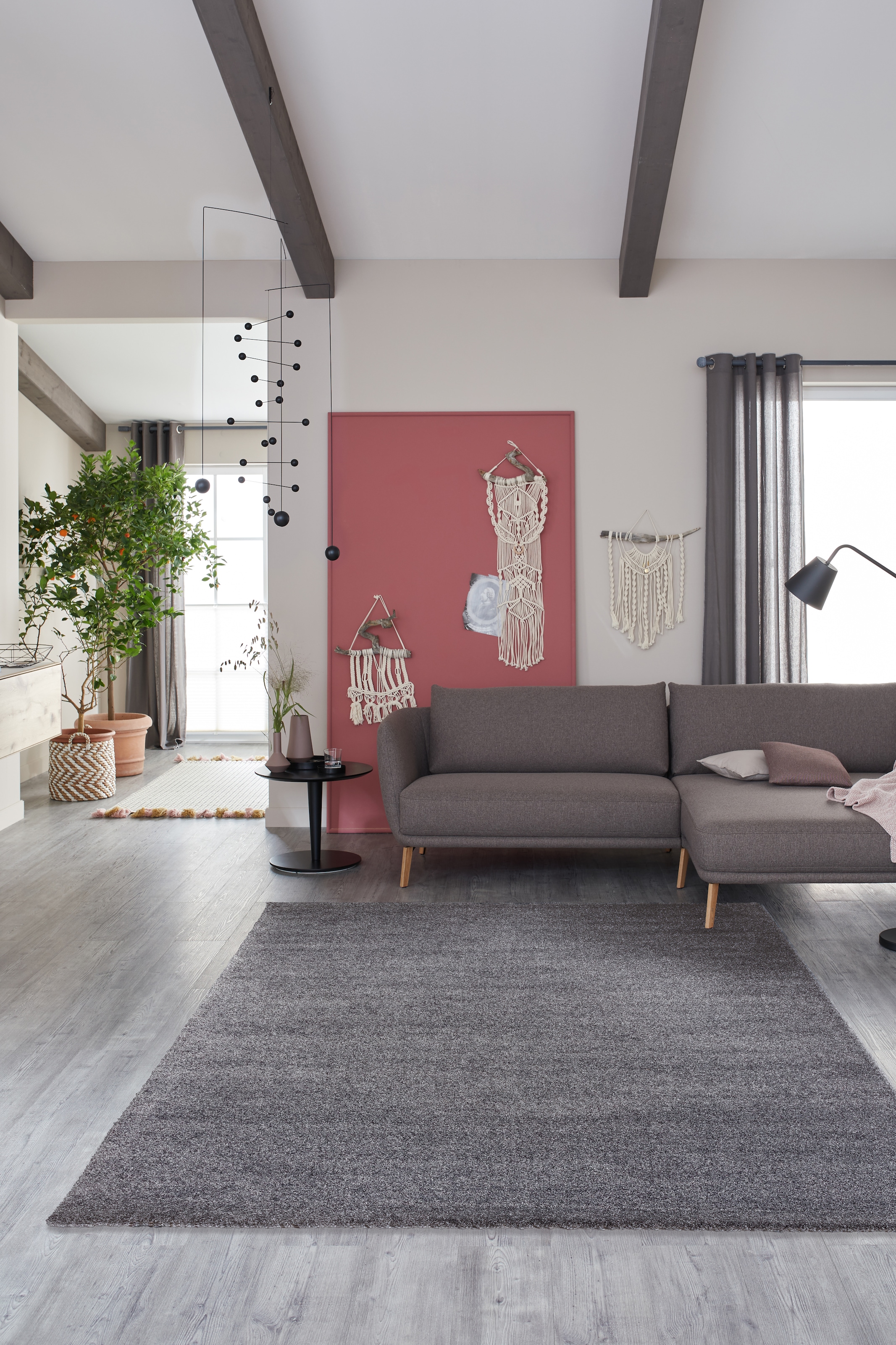 SCHÖNER WOHNEN-Kollektion Teppich »Joy« rechteckig 22 mm Höhe Wohnzimmer