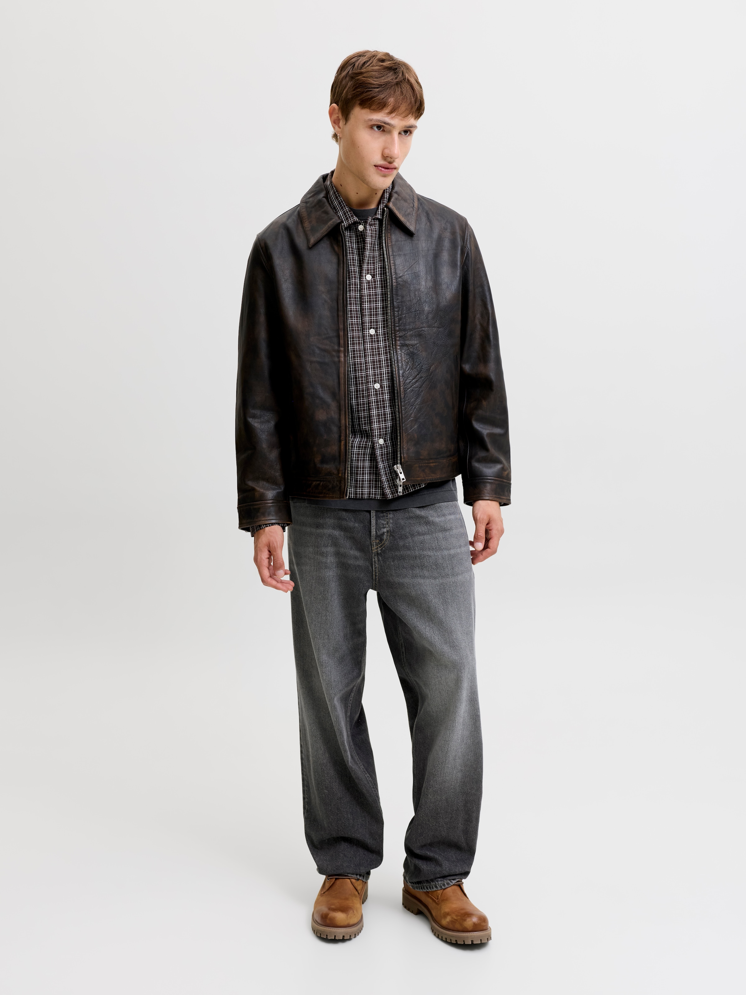 Jack & Jones Jeans Relax-fit »JJIALEX JJCREW SQ 063« coton, coupe décontractée