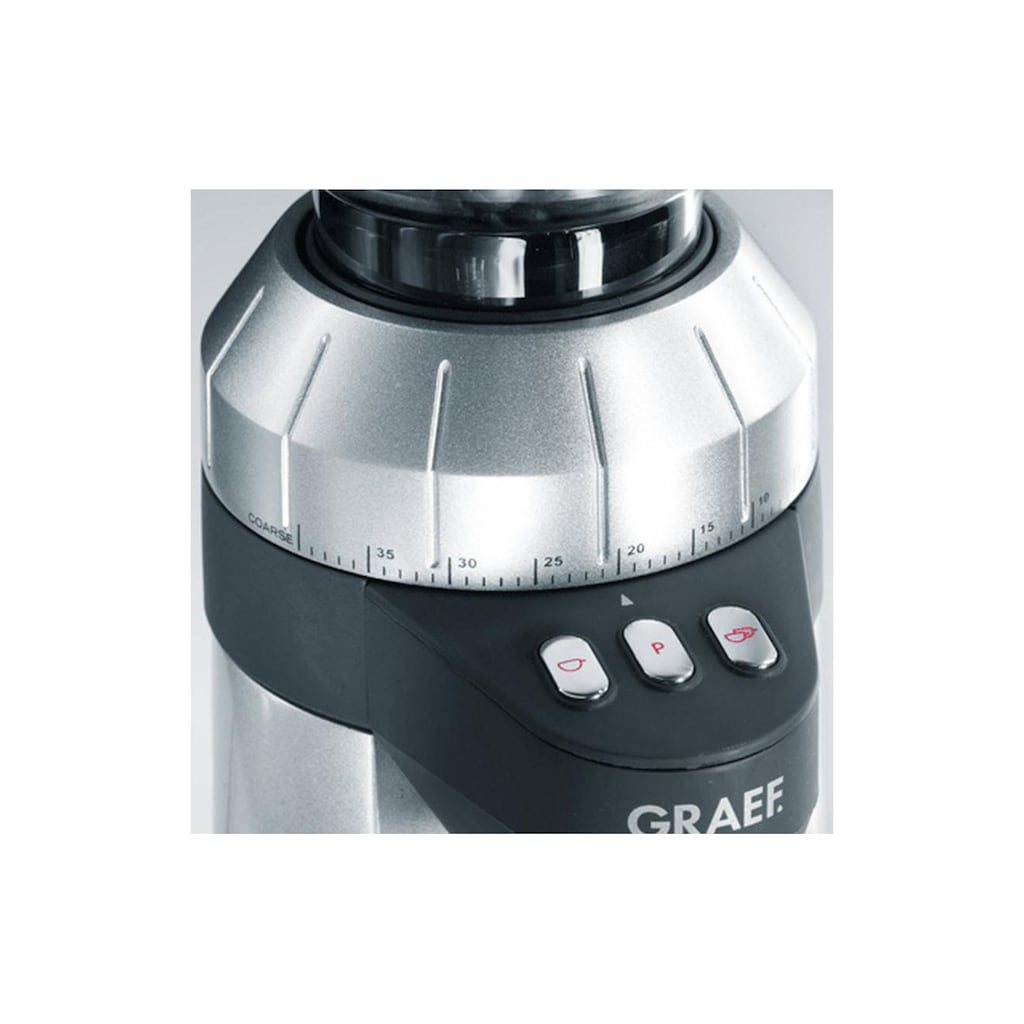 Graef Kaffeemühle »CM 900«, 128 W, Kegelmahlwerk, 350 g Bohnenbehälter