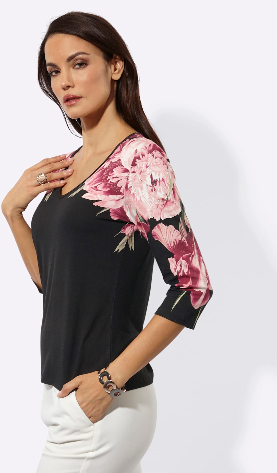 creation L Print-Shirt »Druck-Shirt« 1