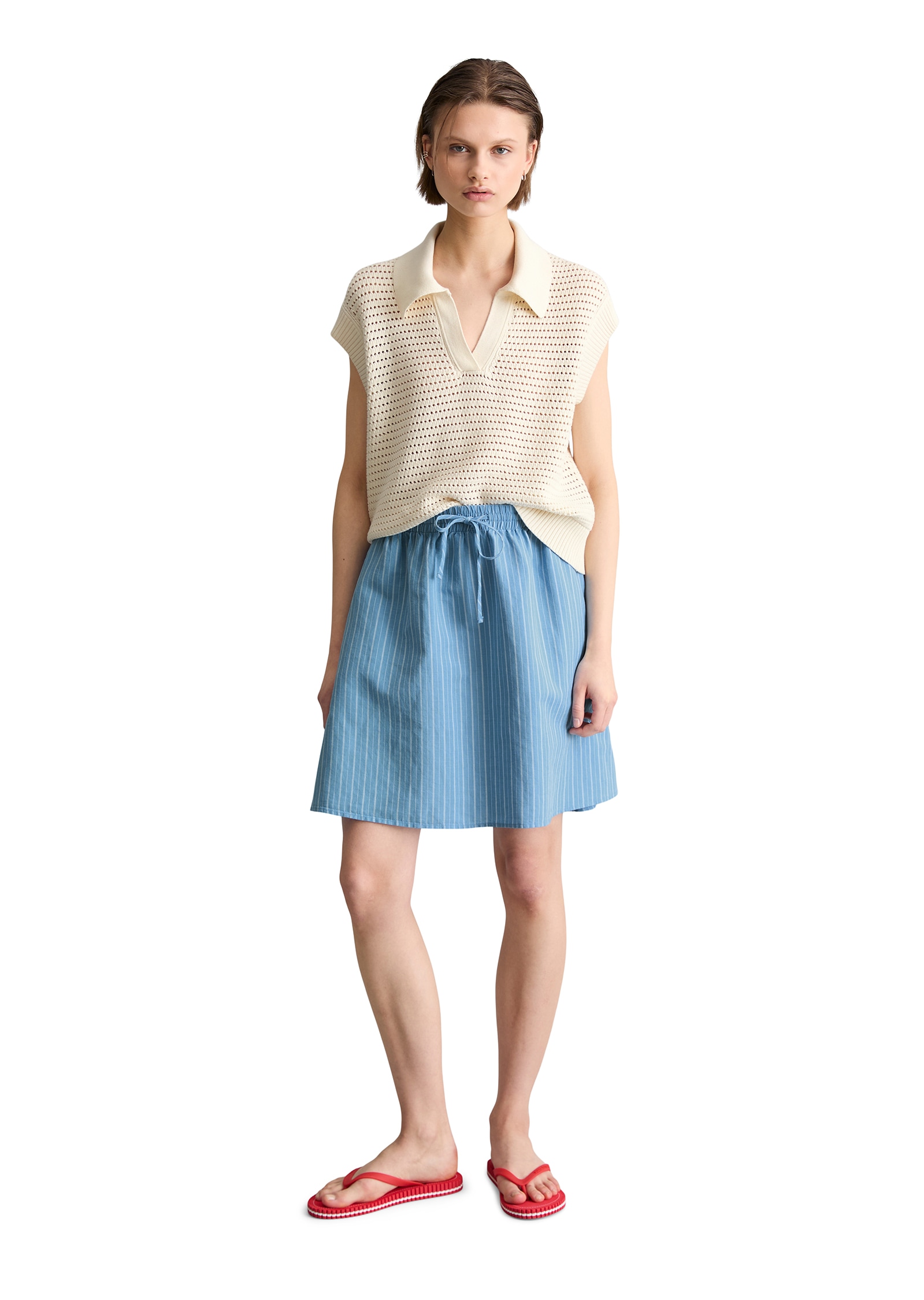 Marc O'Polo DENIM Pull-over coupe régulière en coton biologique