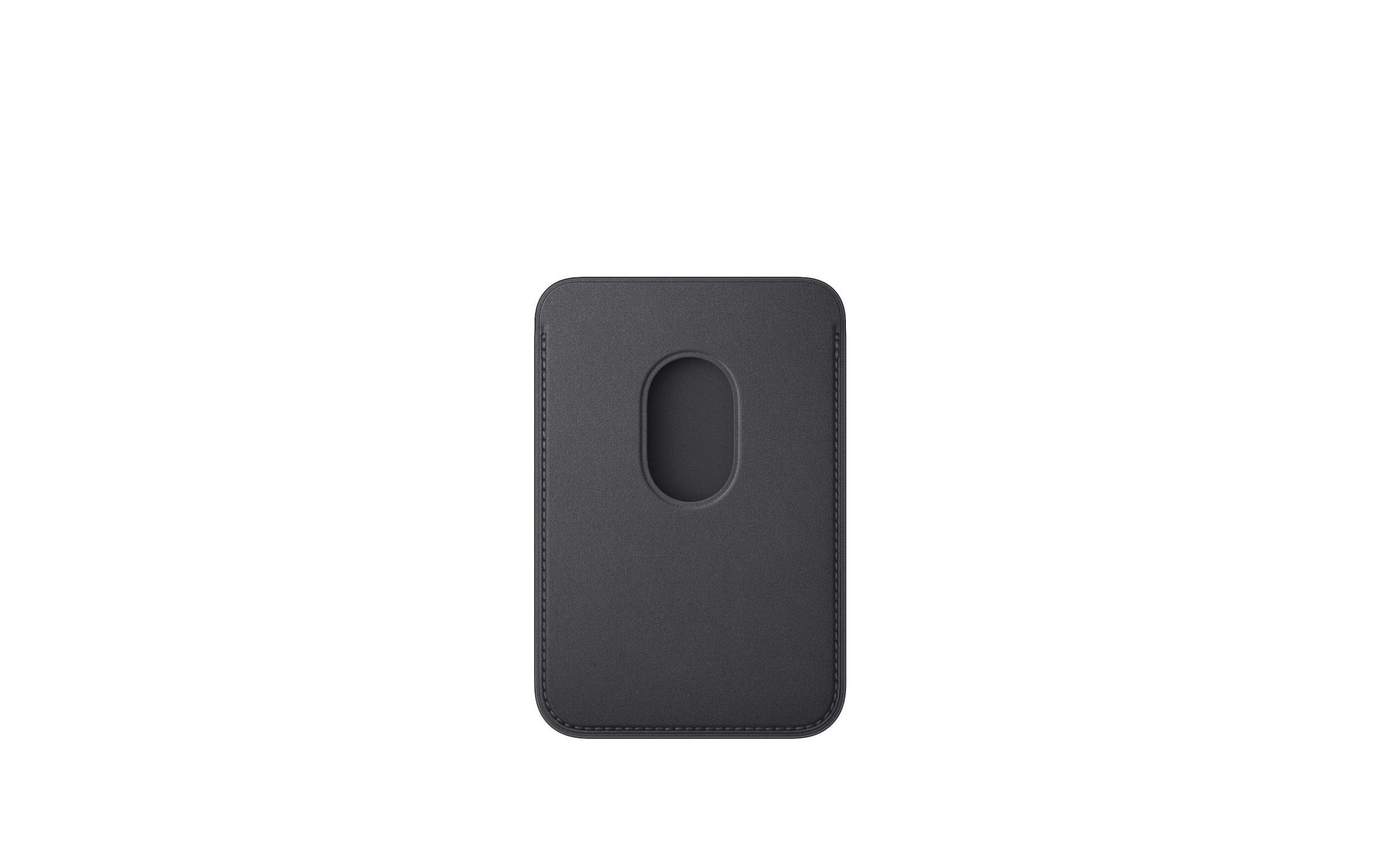 Apple Smartphone Feingewebe Wallet mit MagSafe, Schwarz