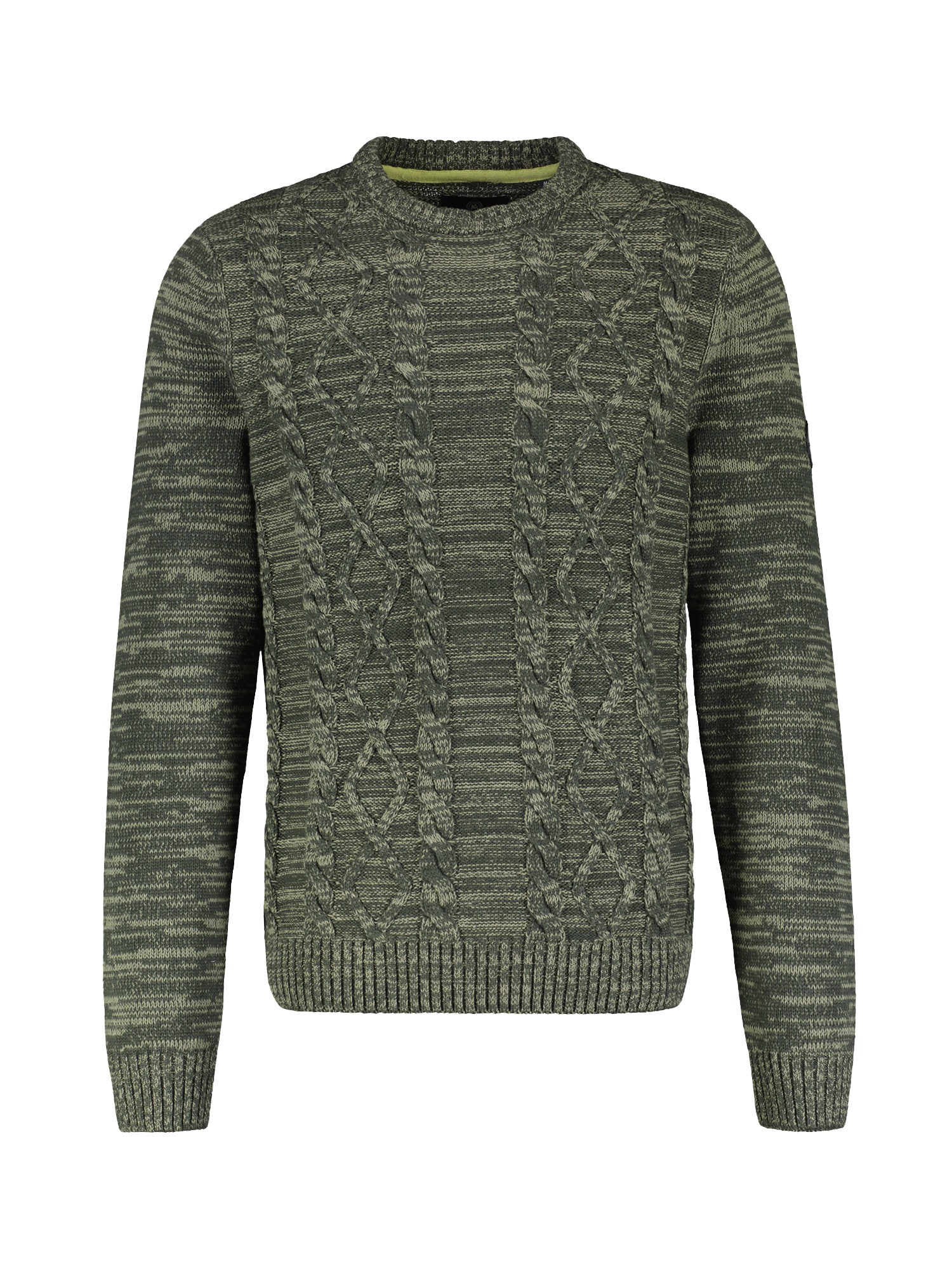 Image of LERROS Strickpullover "Strickpullover in Kabelstrickoptik"