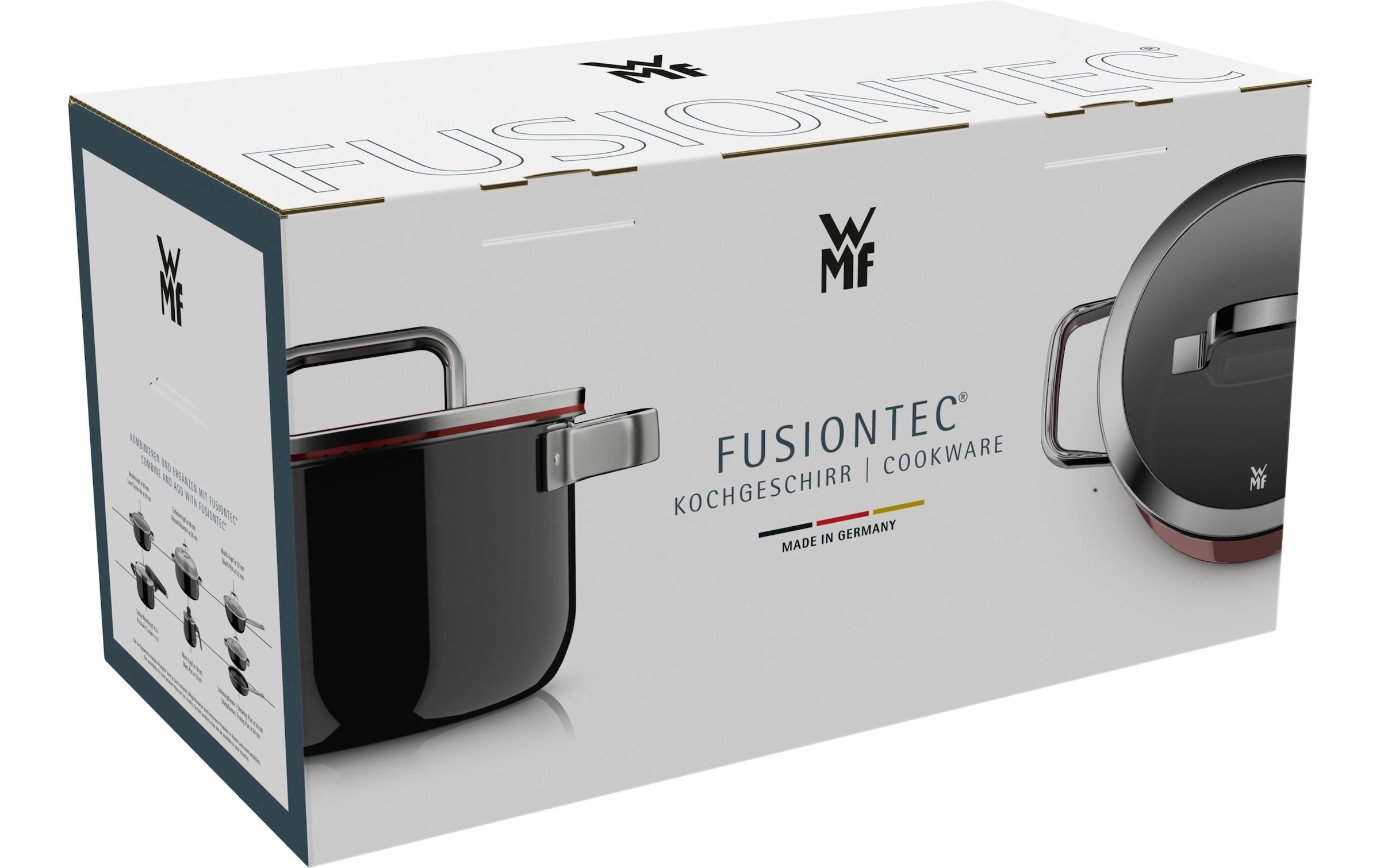WMF Topf-Set »Fusiontec Mineral Pro« Set, 7 tlg. Edelstahl | Glas