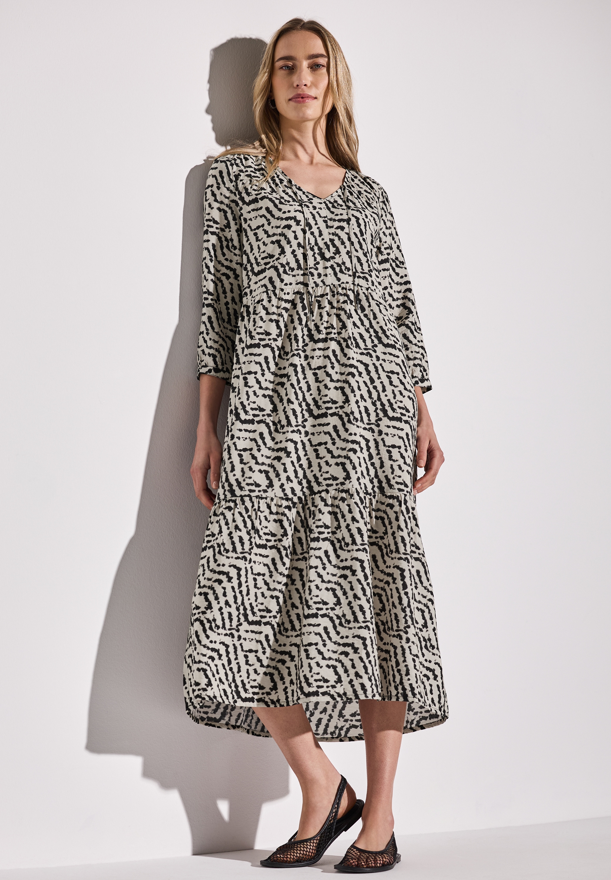 Image of STREET ONE Tunikakleid Sommerkleid mit Volants