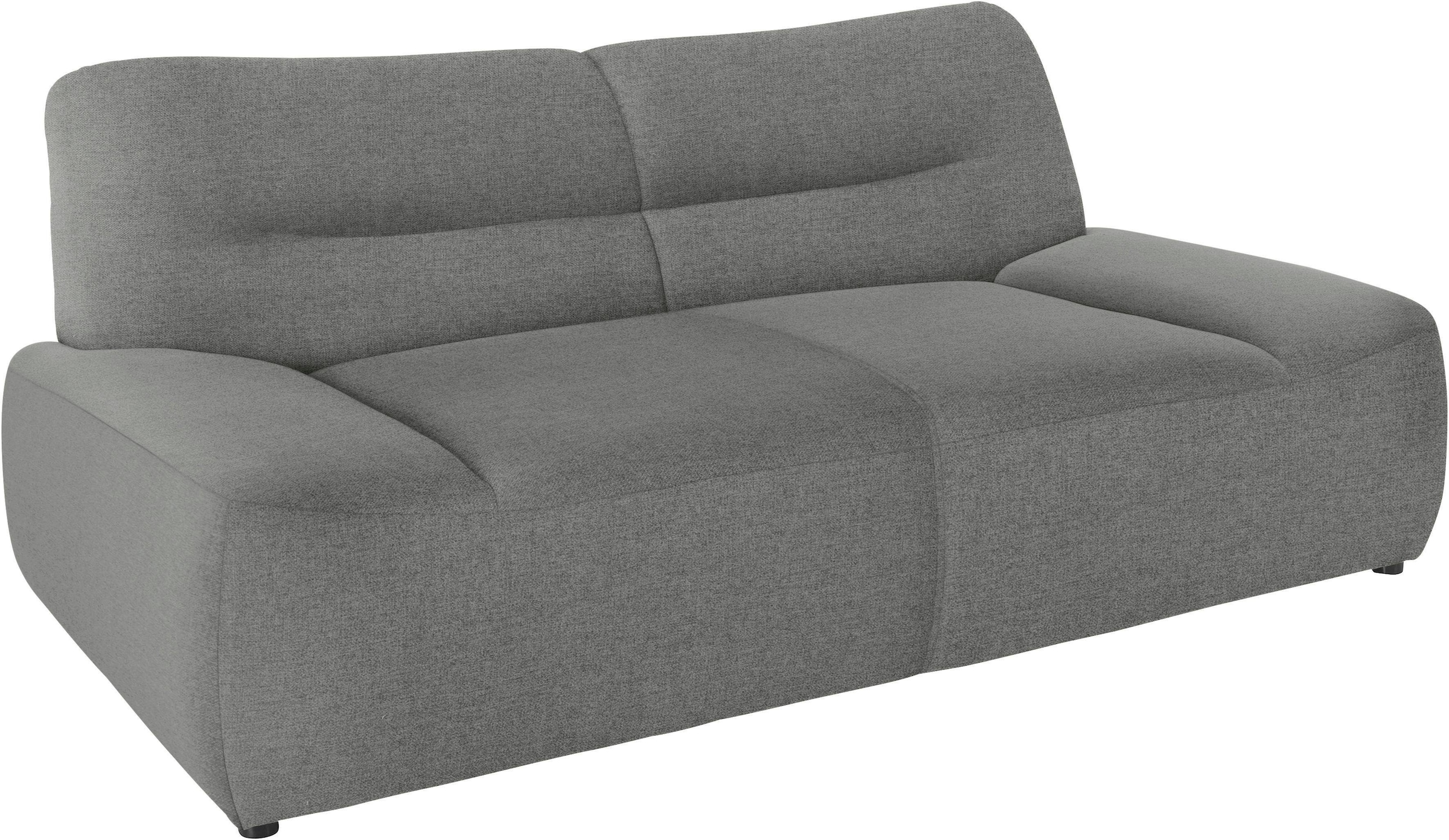 DOMO collection 2-places »Cesena modernes Sofa mit flachen Armlehnen, komfortabel« fester Sitzkomfort, frei im Raum stellbar