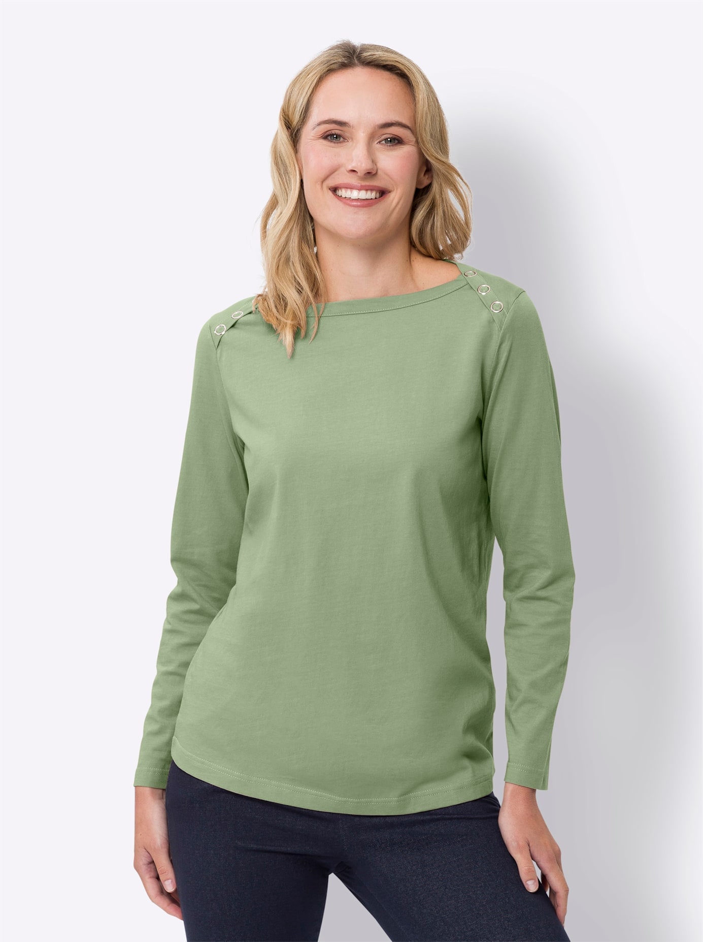 Classic Basics Langarmshirt »Langarm-Shirt«, (1 tlg.)