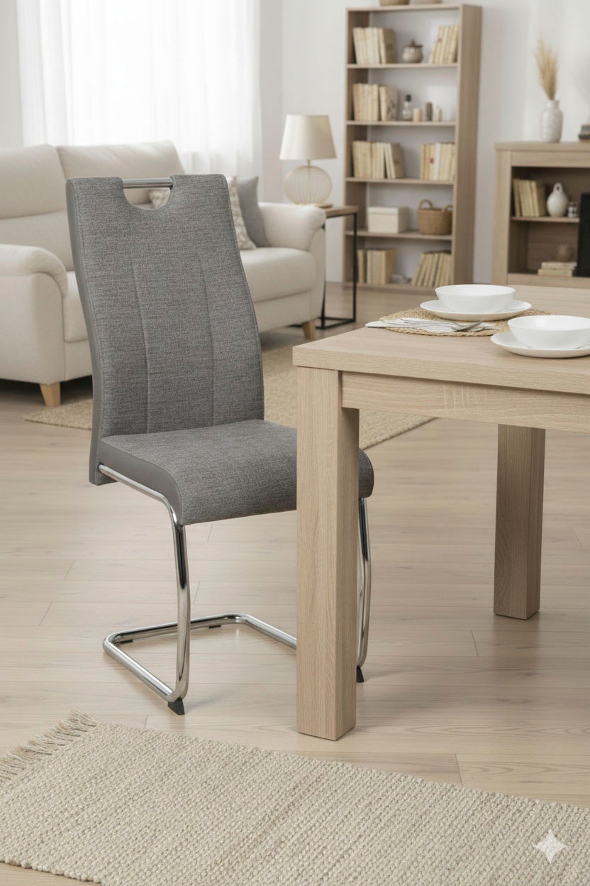 HELA Chaise de salle à manger »Alina« (Ensemble) 2 cuis2 ou 4 pièces, chaise à bascule