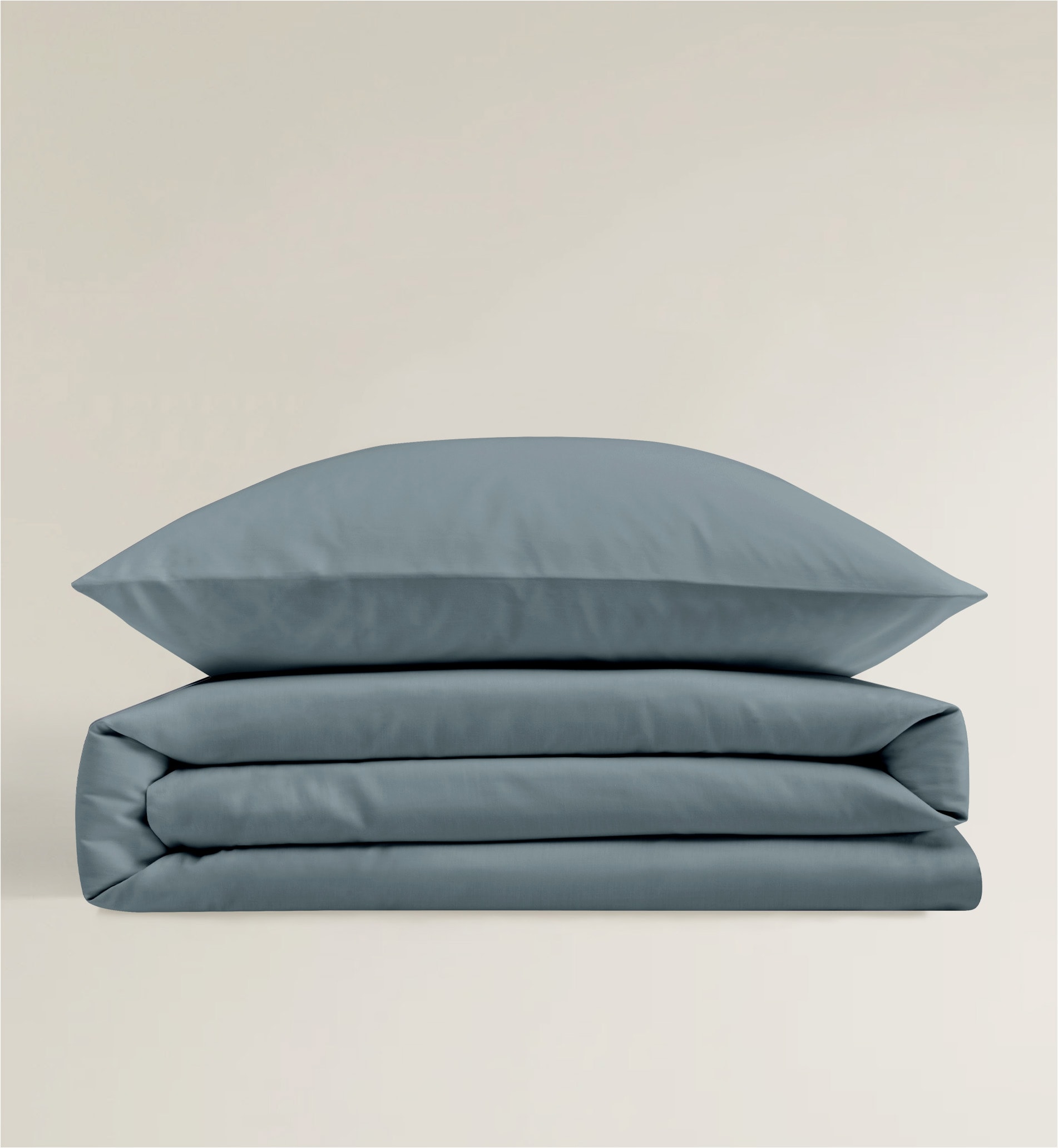 BIERBAUM Bettwäsche »Elegant uni« 2 Stk. Mako-Satin, 100 % Baumwolle, Uni, pflegeleicht