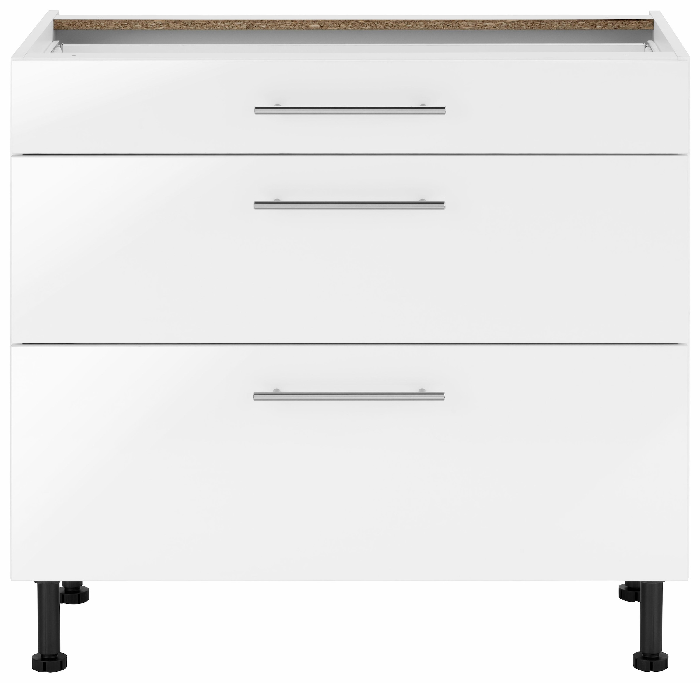 Image of wiho Küchen Unterschrank "Ela" Breite 90 cm, mit Soft-Close-Funktion
