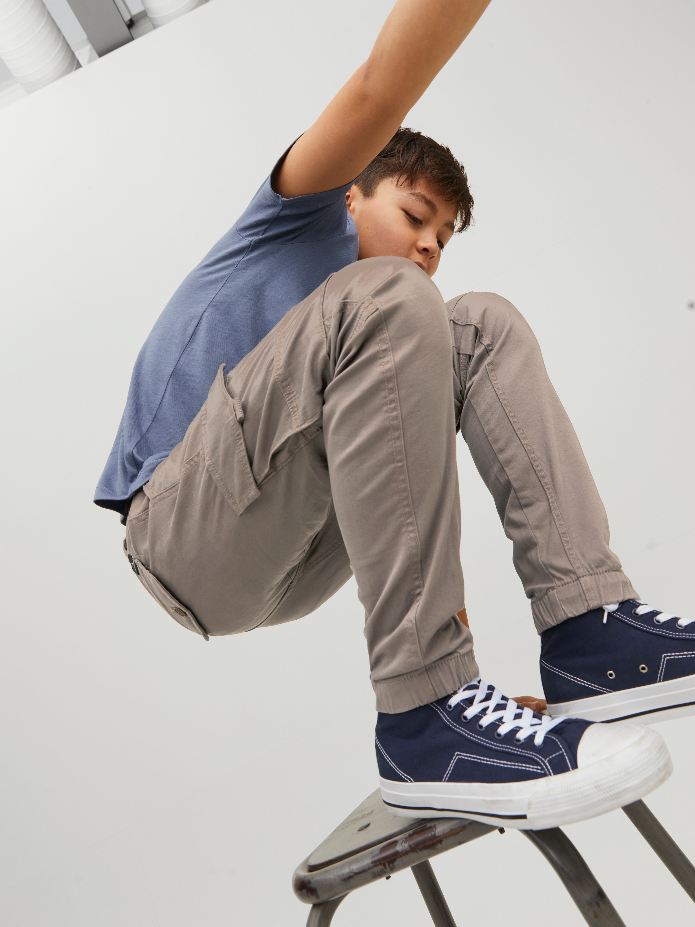 Jack & Jones Junior Cargohose »JPSTPAUL JJFLAKE AKM 542«