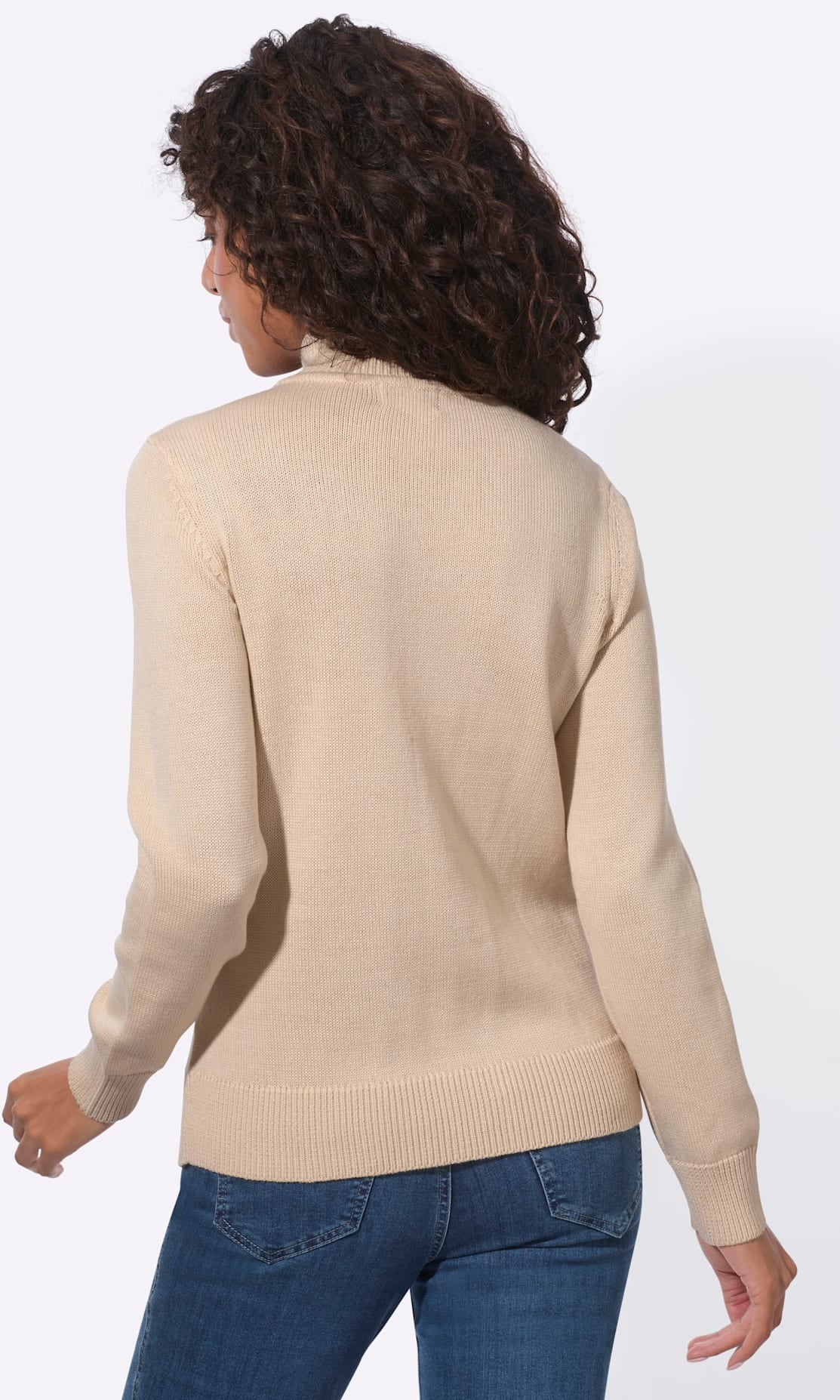 Casual Looks Stehkragenpullover »Pullover«