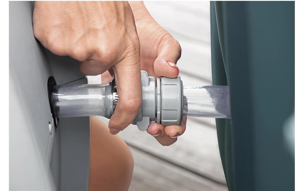 Bestway Jacuzzi »Ibiza AirJet« Aufblasbarer, energieeffizienter Whirlpool für vier bis sechs Personen