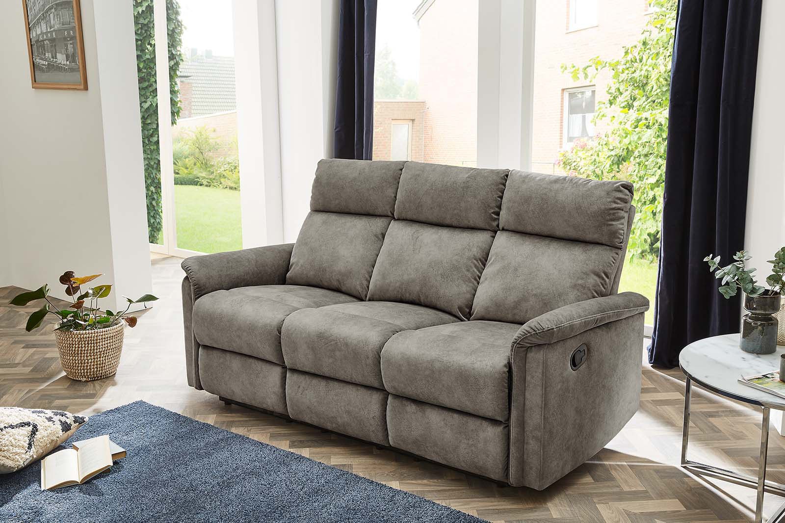 Image of Jockenhöfer Gruppe 3-Sitzer "Amrum, B: 180 cm" mit Relax- & Liegefunktion, Taschenfederkern-Polsterung