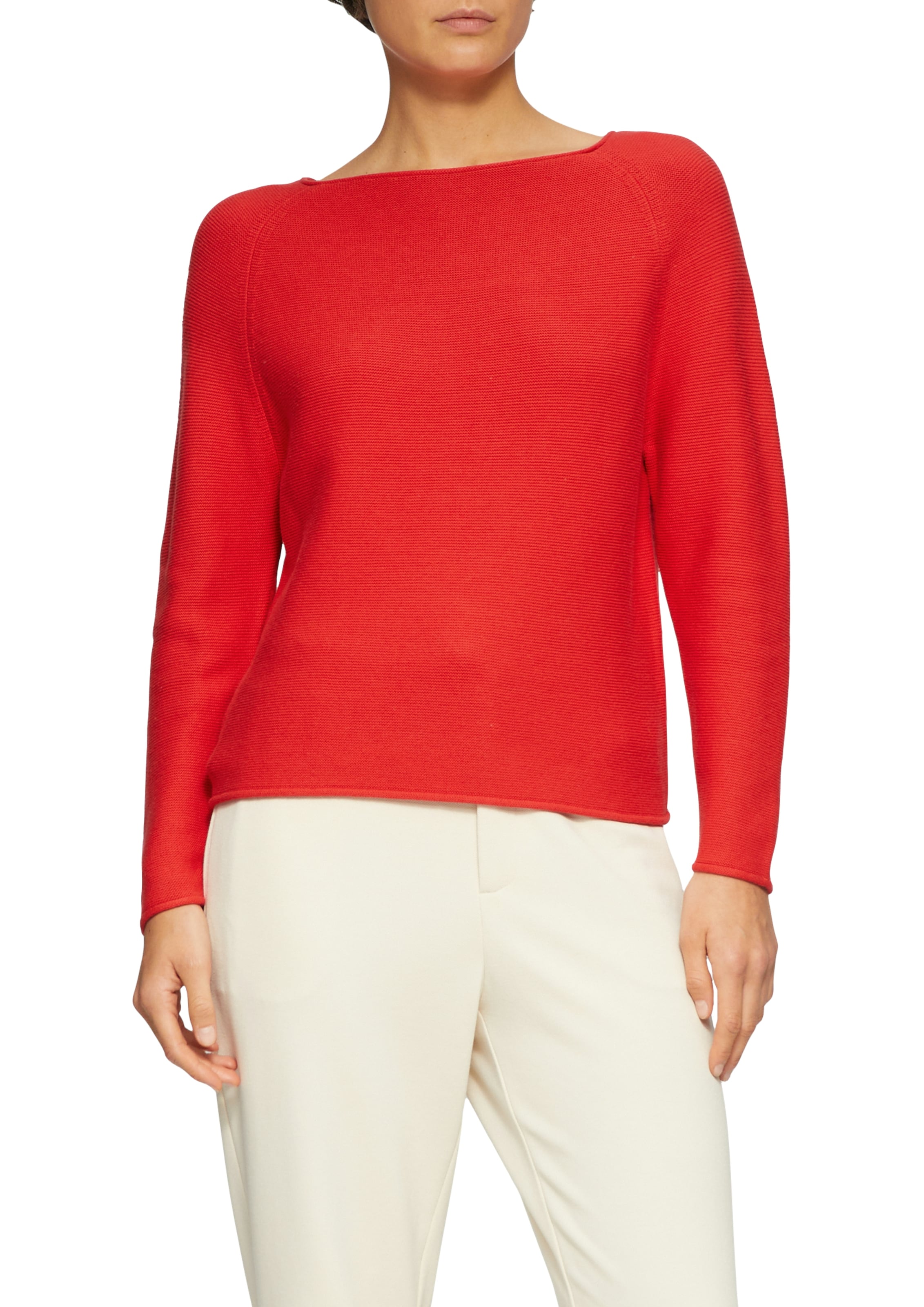 s.Oliver Strickpullover, mit U-Boot Ausschnitt