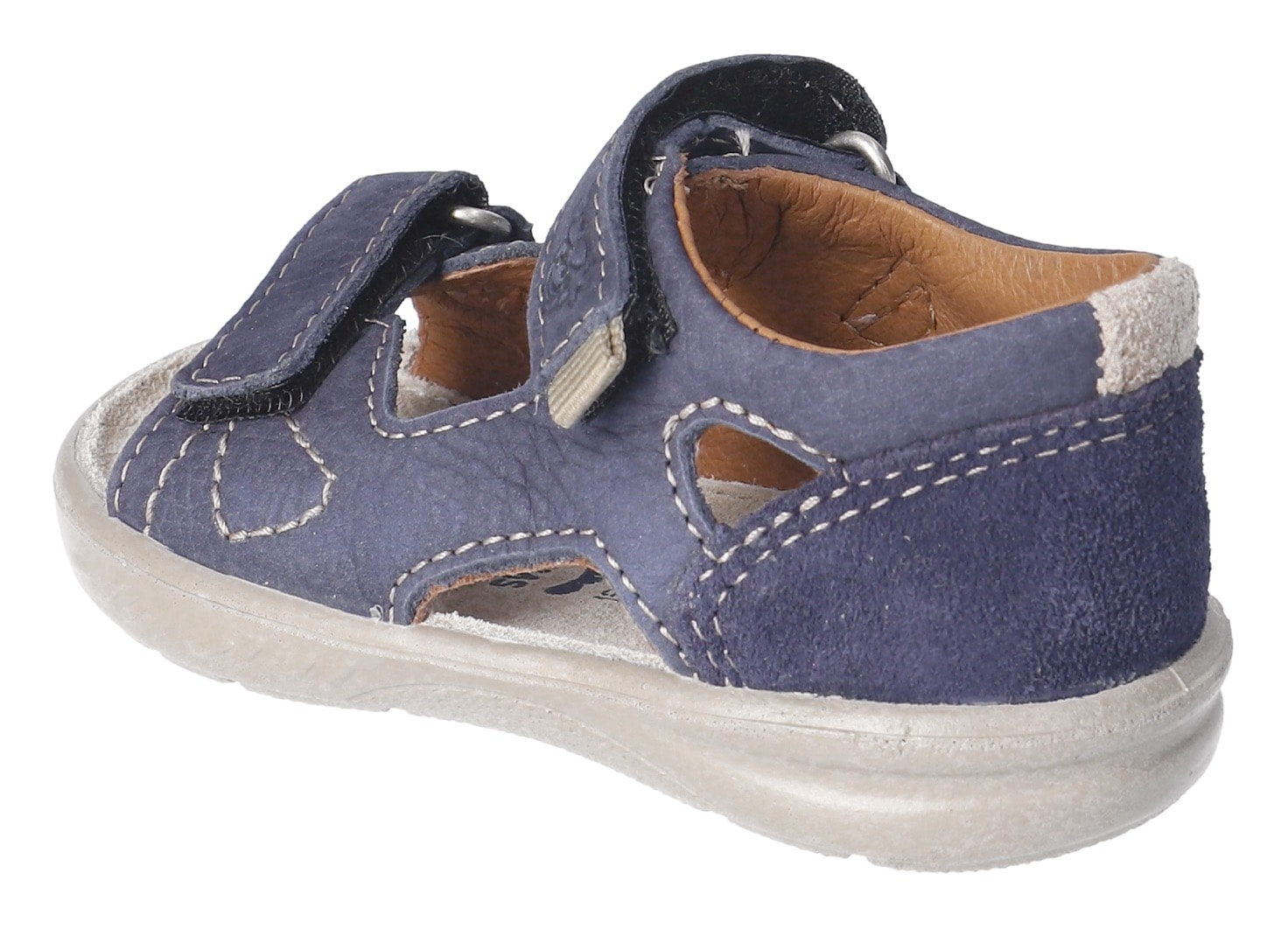 PEPINO by RICOSTA Lauflernschuh »Claas WMS: mittel«  Sandale mit Klett, WMS-System, Leder, Grössenschablone zum Download