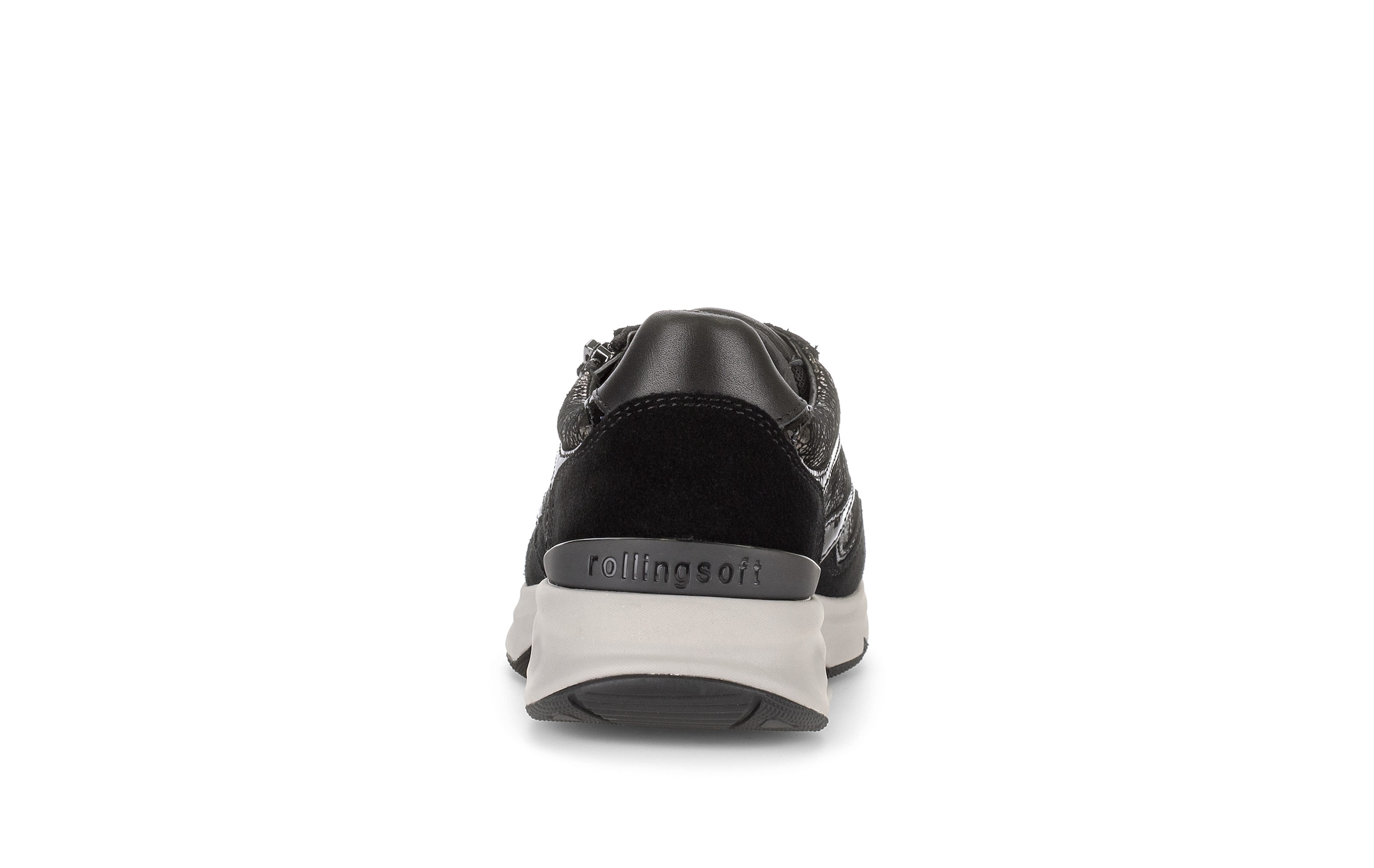 rollingsoft Keilsneaker  Schnürschuh, Halbschuh, Freizeitschuh mit Aussenreissverschluss