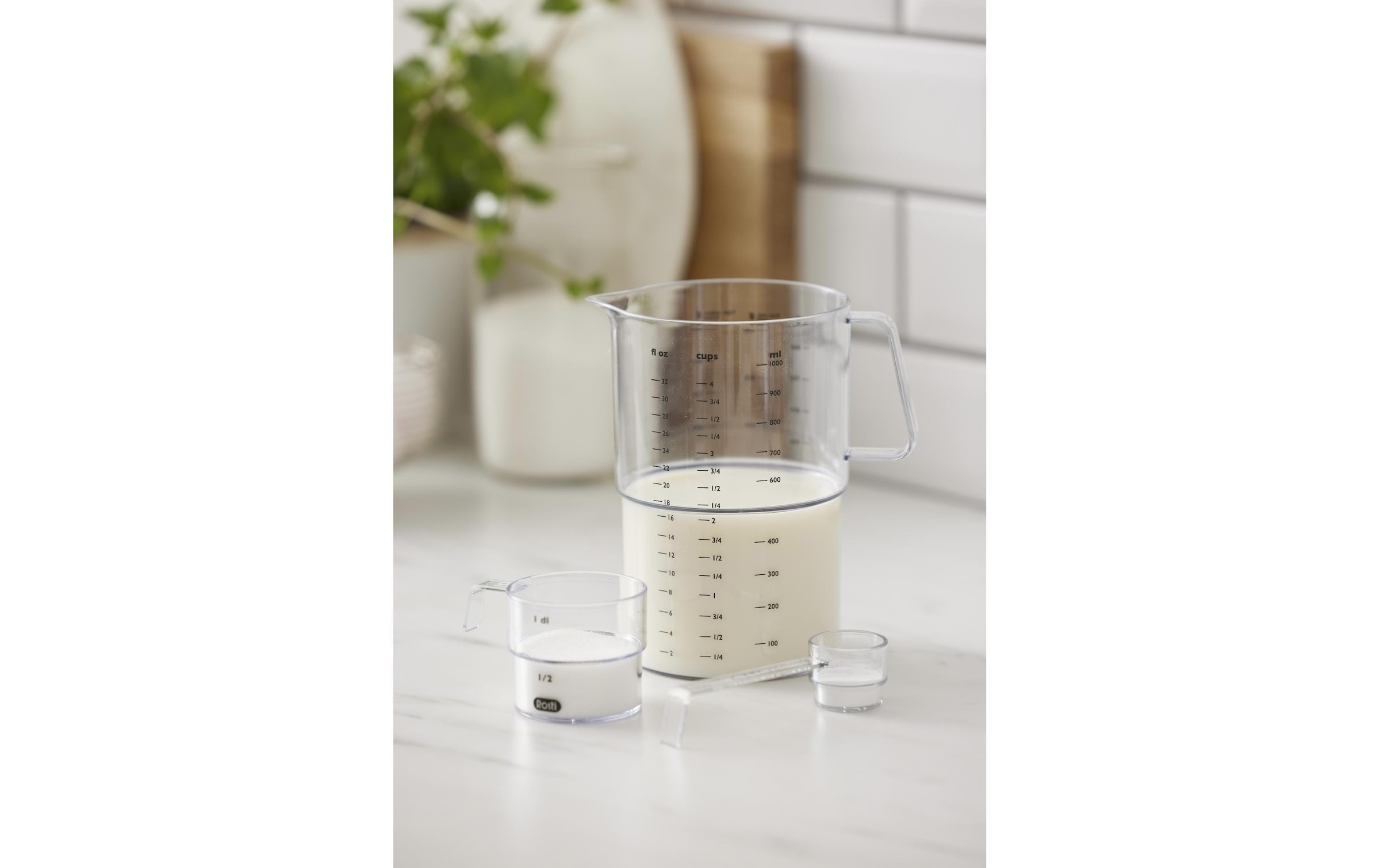   Messbecher »Rosti Mensura 11,15 dl« Kunststoff 3 Stk. tlg.