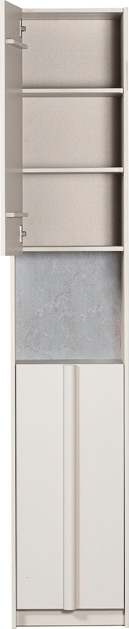 WOOOD Hochschrank »Basu Smalle«, H. 210 cm x B. 40 cm x T. 42 cm
