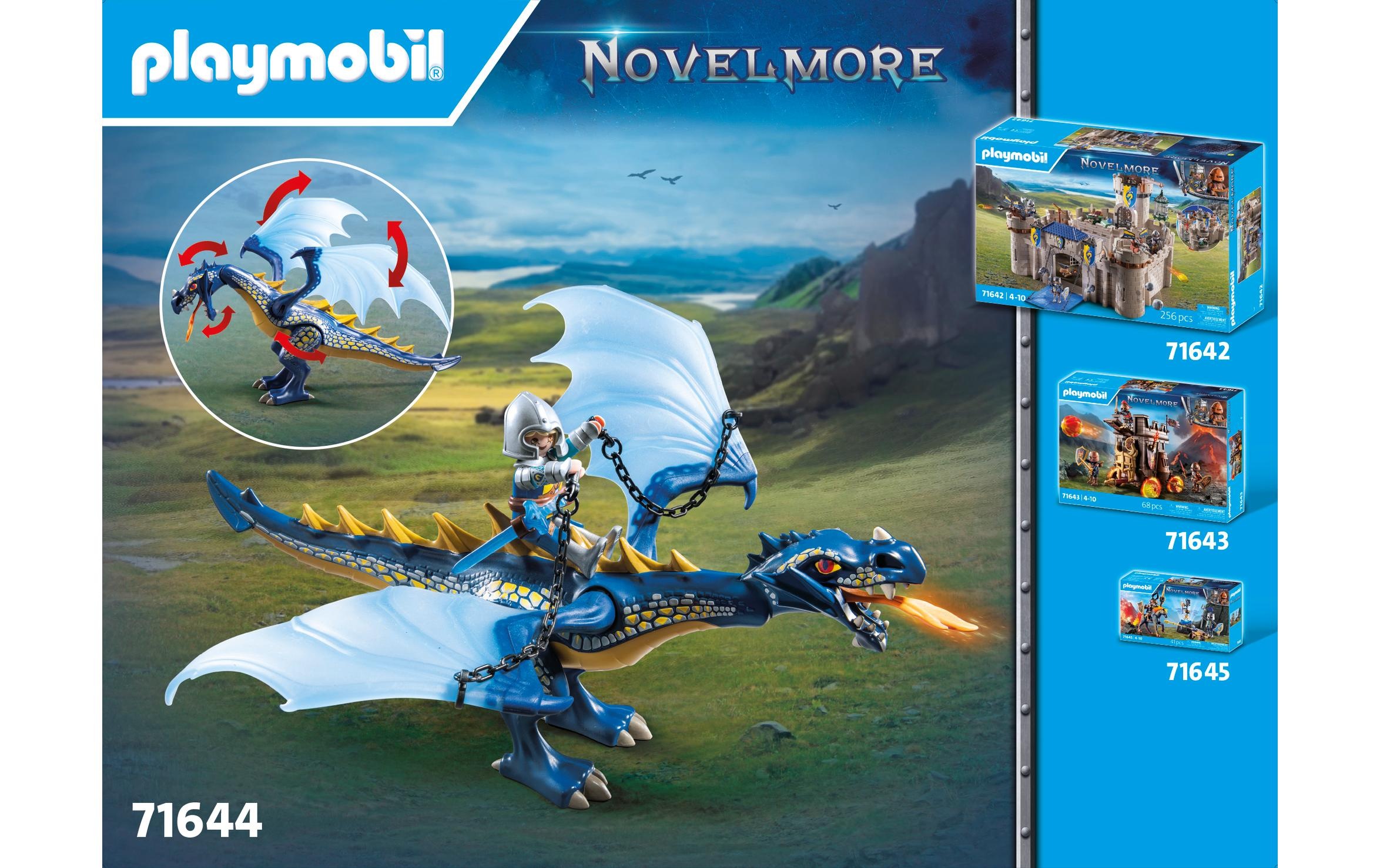 Playmobil® Spielbausteine »Novelmore Drache im Gefecht 71644«