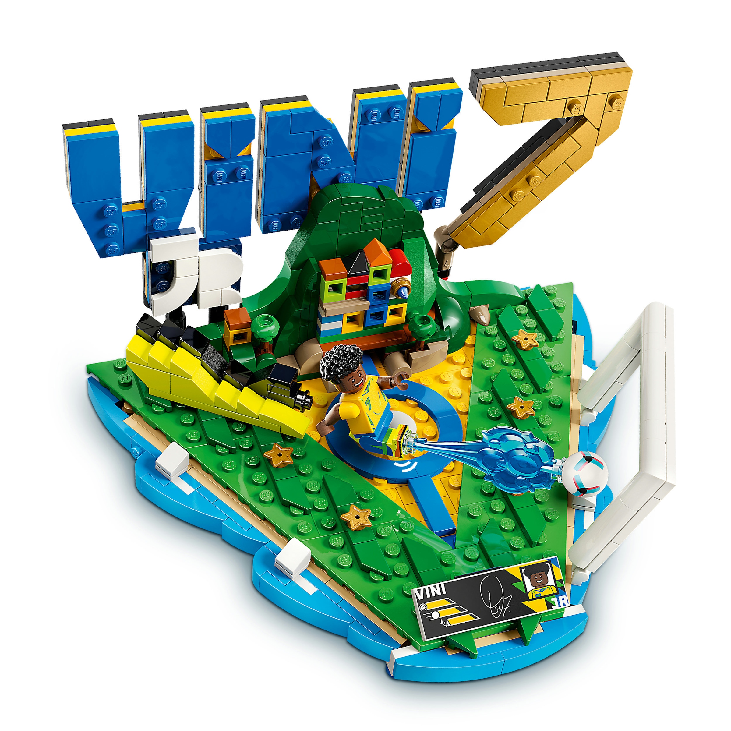 LEGO® Konstruktionsspielsteine »Vini Jr. – Fussball-Highlights (43027), LEGO Editions Football«