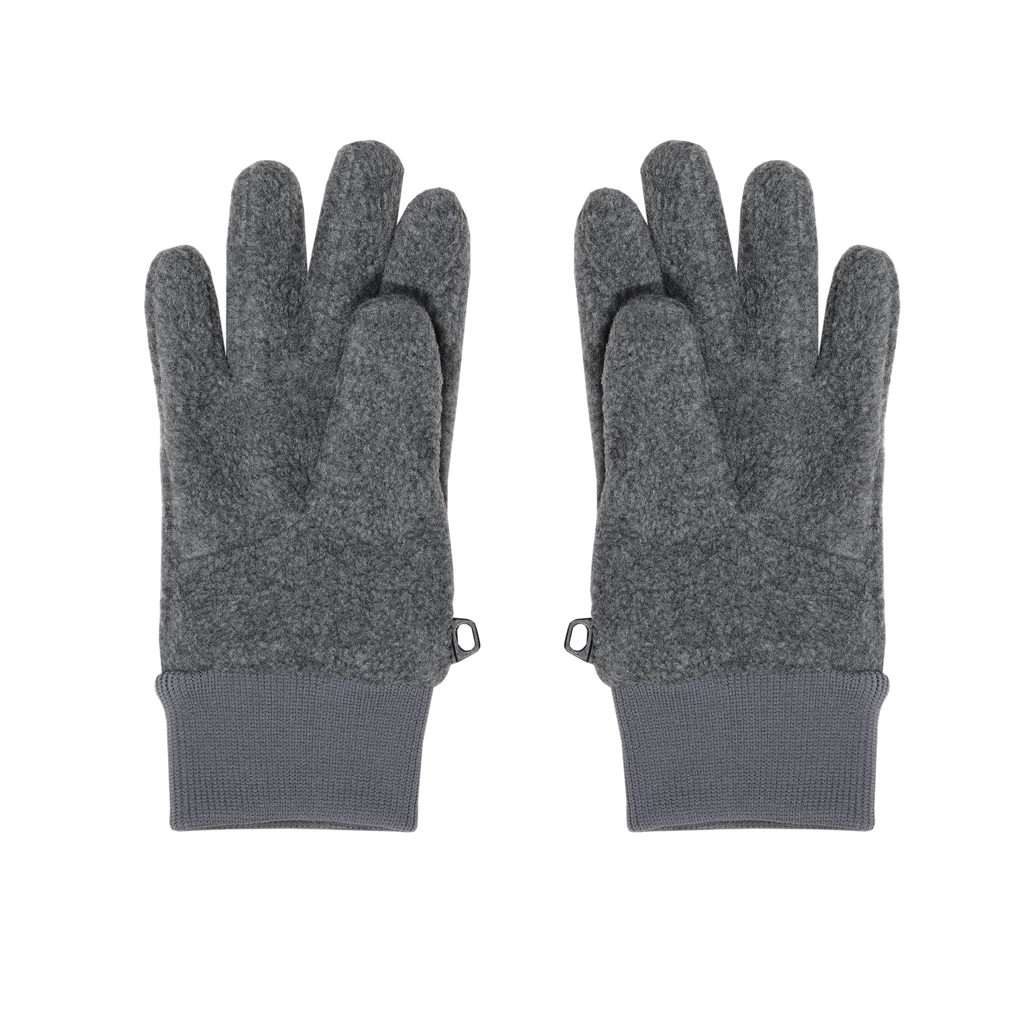 MAXIMO Gants de peau 1 Paar,  Fingerhandschuhe, Boucle-Optik, Strickbündchen