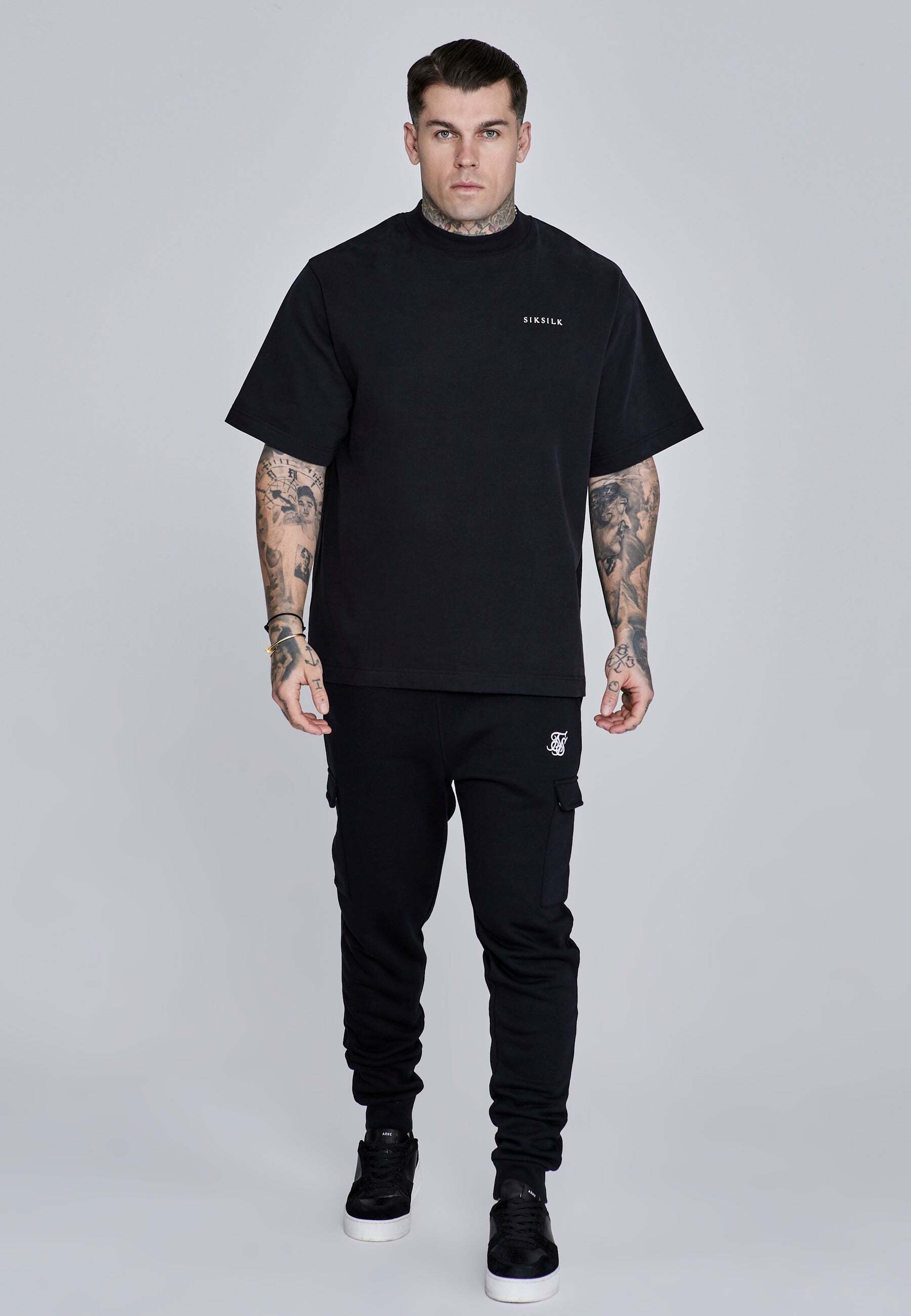 Siksilk Pantalon cargo »Siksilk Cargohose Essentials Cargo Joggers«