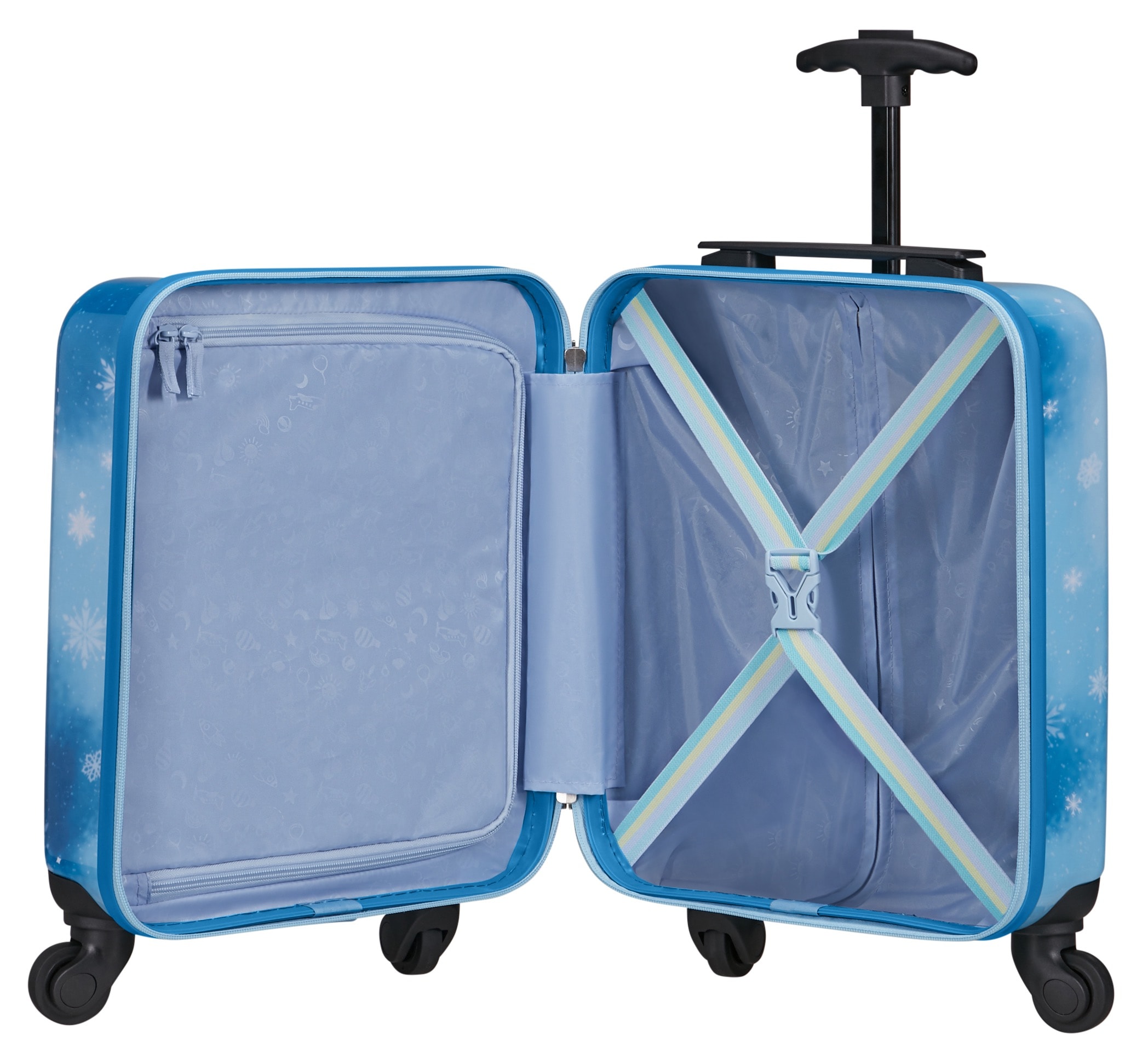 Samsonite Kinderkoffer »DAYDREAM DISNEY, Frozen Magic« 24 l 4 Rollen mit arretierbarem und versenkbarem Druckknopf-Trolleysystem
