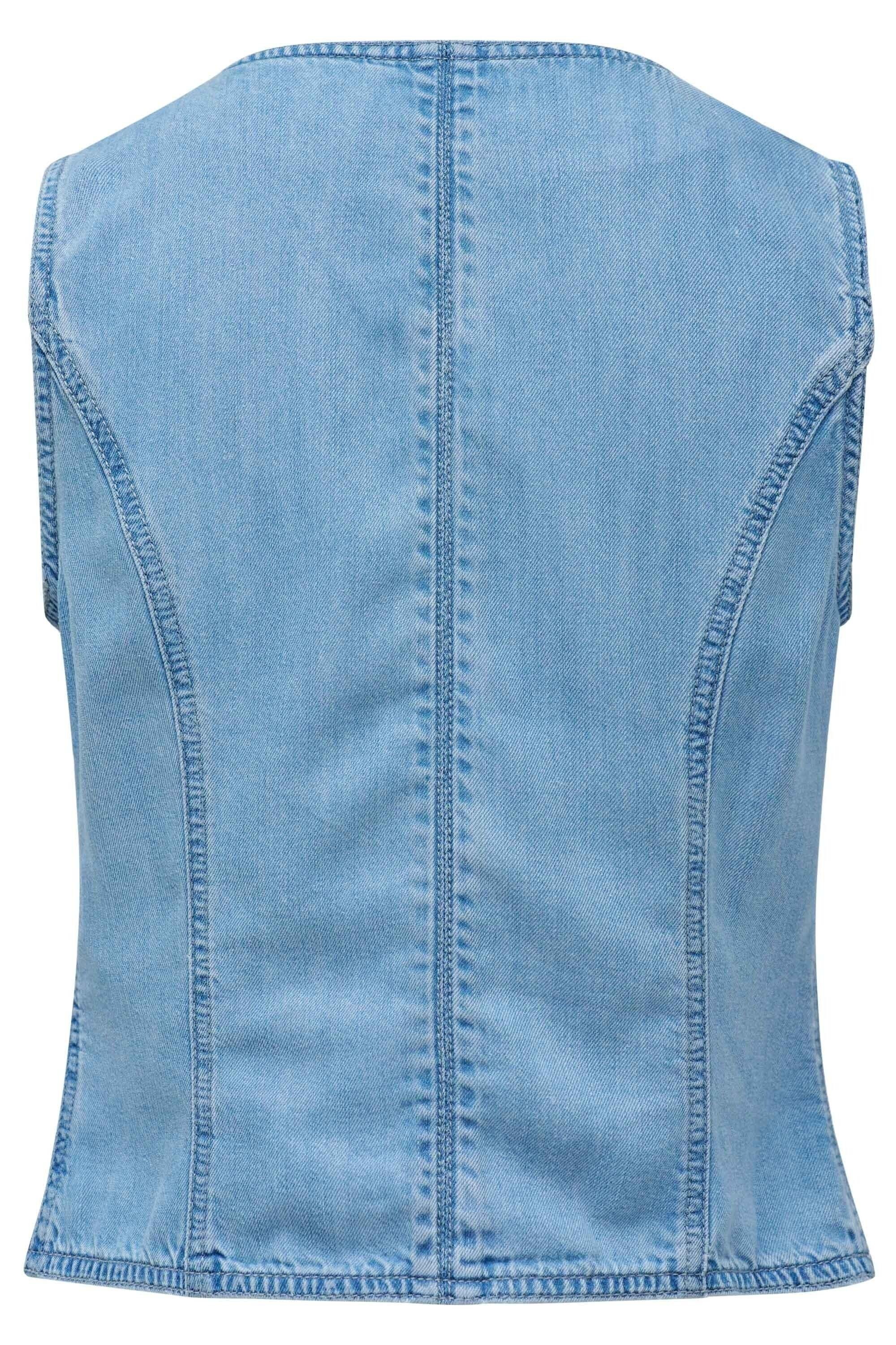Salsa Blouse en jean »Salsa Jeans Jeanshemd Denim Vest«