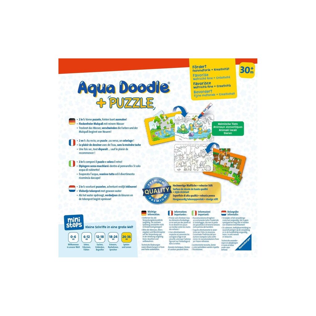 Ravensburger Puzzle »Aqua Doodle Puzzle«
