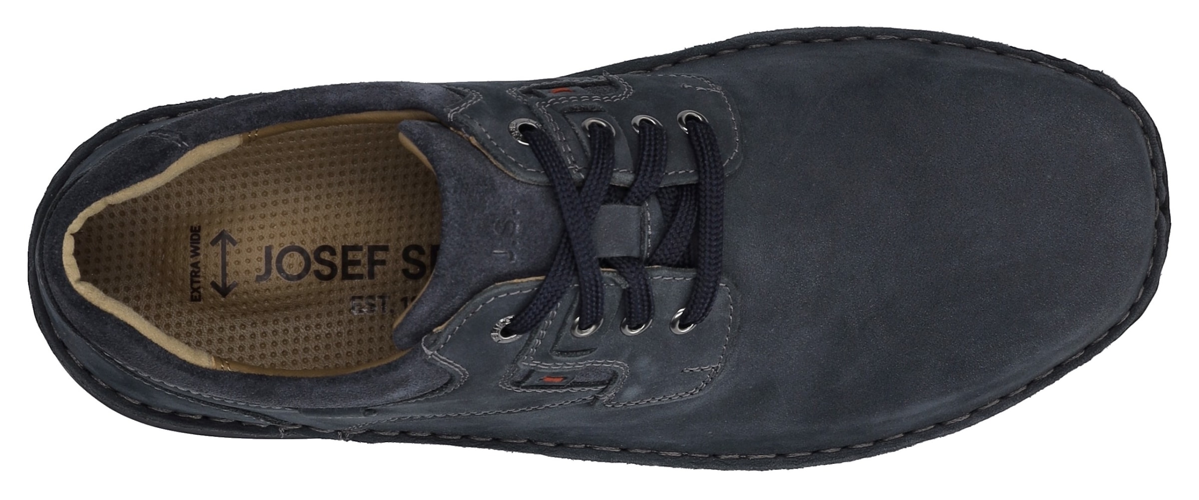 Josef Seibel Chaussure à lacets »New Anvers 36«  Sneaker, Komfortschuh, Halbschuh mit Kontrastnähten, Weite K
