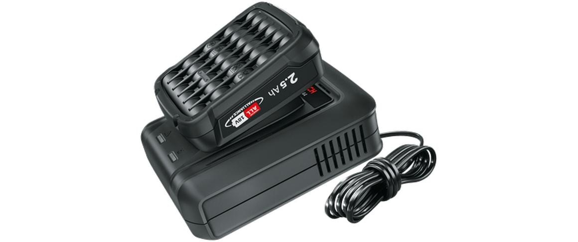 Image of BOSCH Akku "Starterset 18 V, 1 x 2,5 Ah + AL 18 V-44" 18,0
